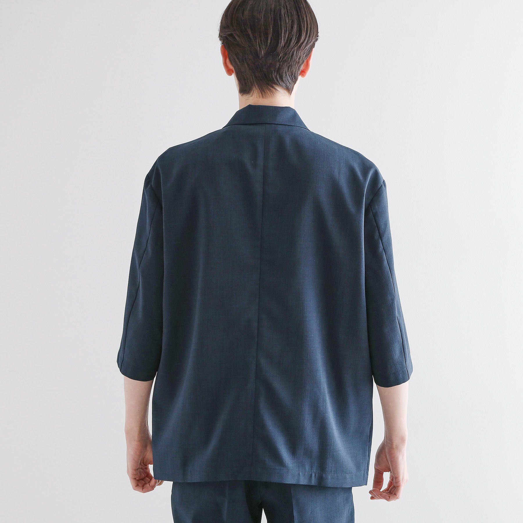 tk.TAKEO KIKUCHI「【セットアップ 2点セット】ダブルテーラード半袖ジャケット＋スラックス」|スーツ|