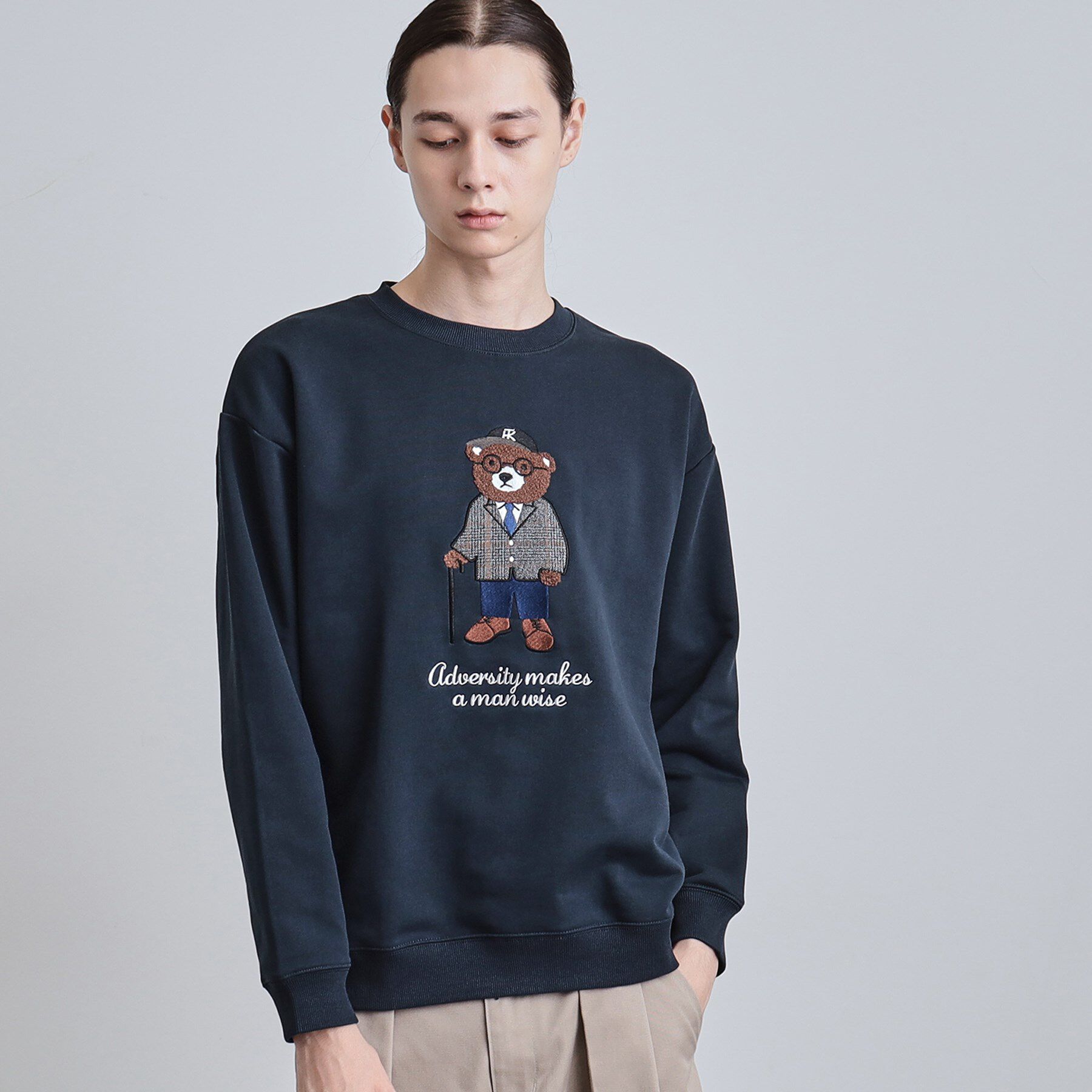 tk.TAKEO KIKUCHI「クマサガラスウェット」|パーカー|