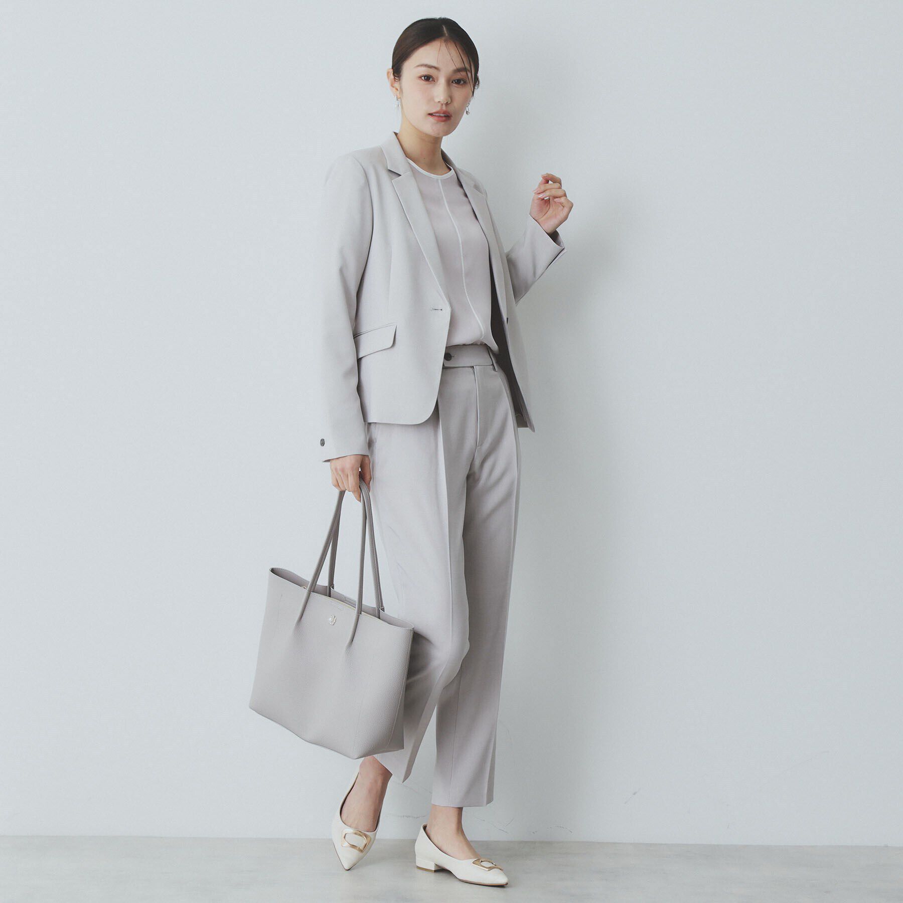 index「ドライタッチストレッチテーラードジャケット//セットアップ対応【洗濯機洗い可/イージーアイロン】」|テーラードジャケット|