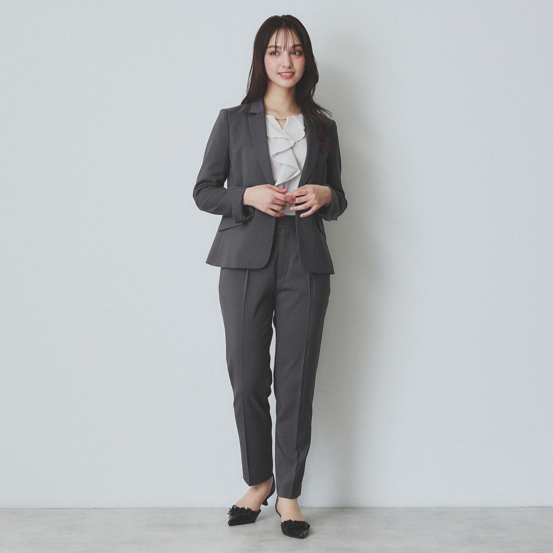 index「ドライタッチストレッチテーラードジャケット//セットアップ対応【洗濯機洗い可/イージーアイロン】」|テーラードジャケット|