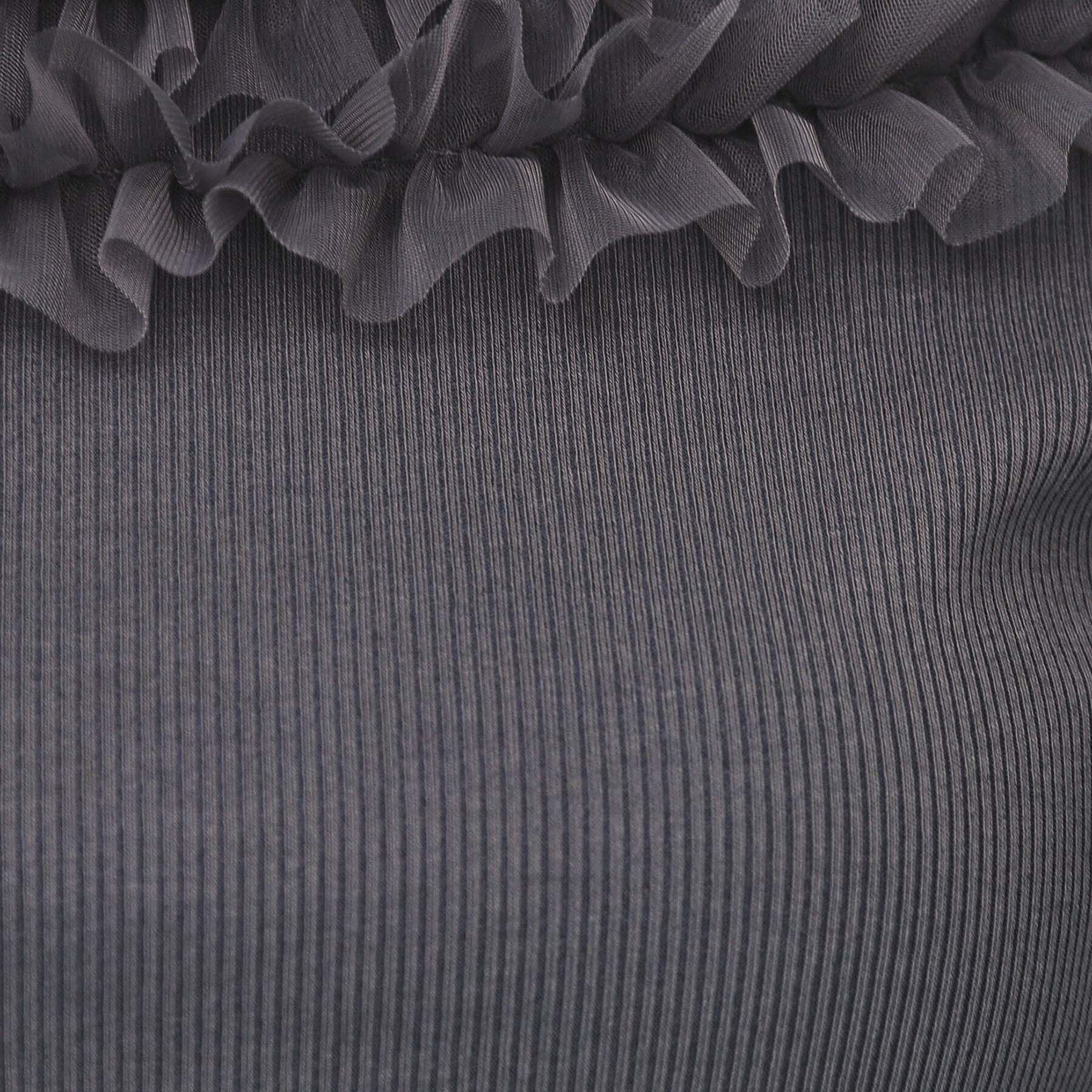 index「《美人百花掲載》チュールフリルリブトップス【洗濯機洗い可】」|Tシャツ・カットソー|