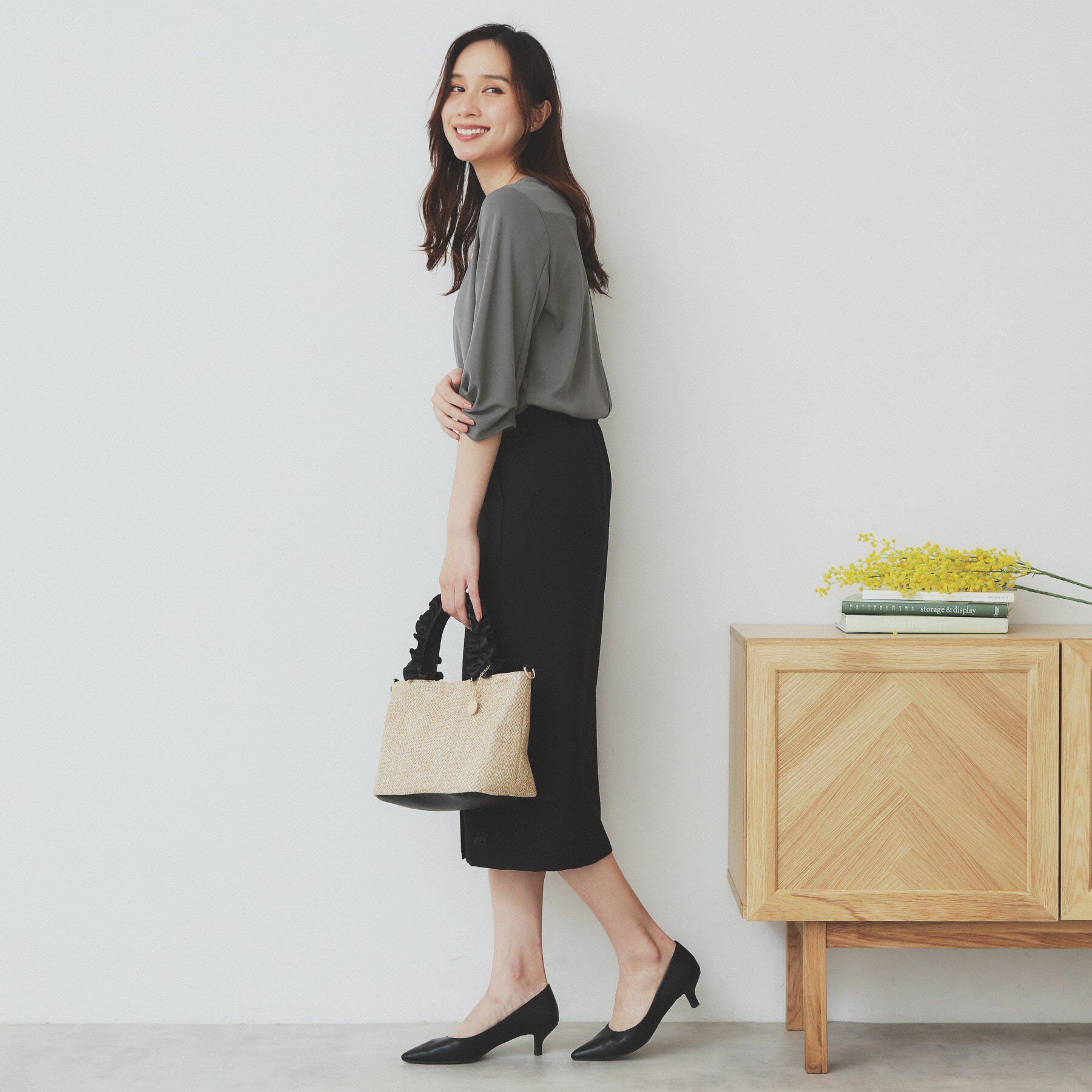 index「《5color》タックスリーブプルオーバー【UV/吸水速乾/接触冷感/洗濯機洗い可】」|Tシャツ・カットソー|