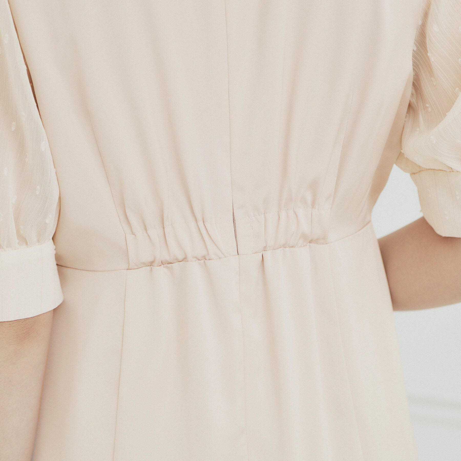 index「マーメイドサテンワンピース【洗濯機洗い可/イージーアイロン】」|ワンピース|