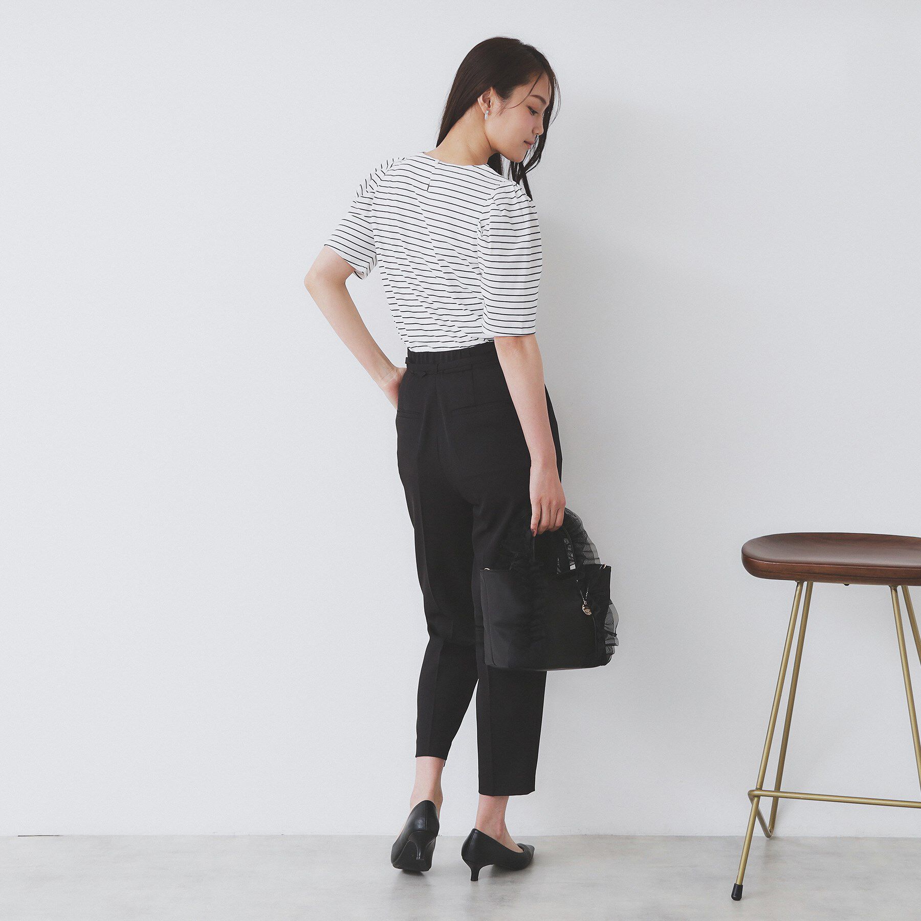 index「《7色展開/XS-LLサイズ》多機能タックスリーブトップス【汗ジミ防止/吸水速乾/接触冷感/UVケア」|Tシャツ・カットソー|