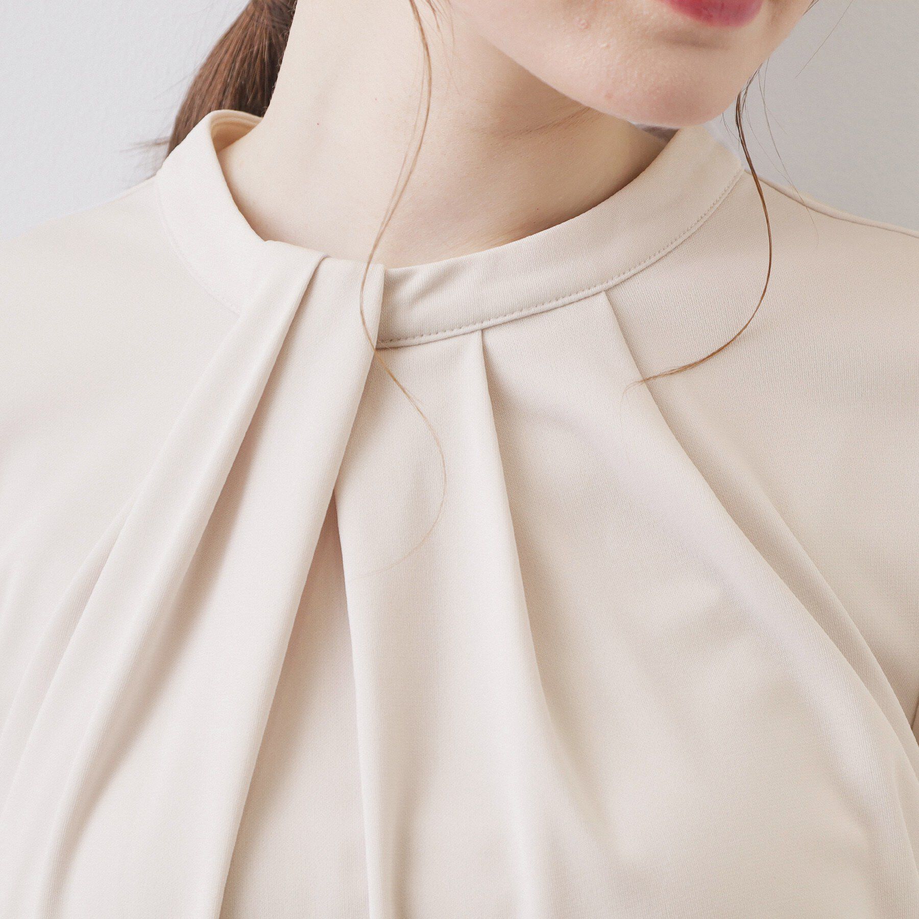 index「ランダムタックトップス【洗濯機OK/吸水速乾/接触冷感/UVケア】《5col》」|Tシャツ・カットソー|