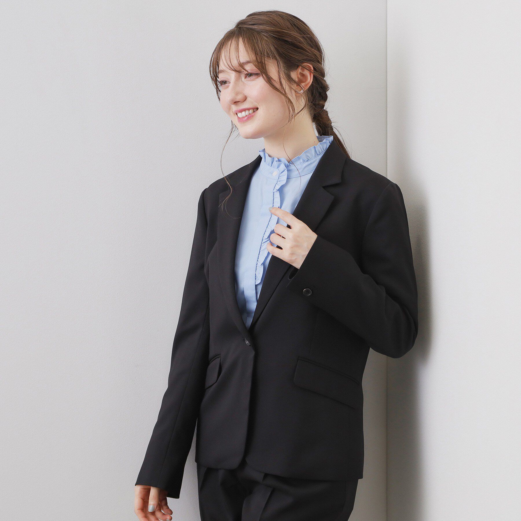 index「ストレッチテーラードジャケット/セットアップ対応【洗濯機OK】」|テーラードジャケット|
