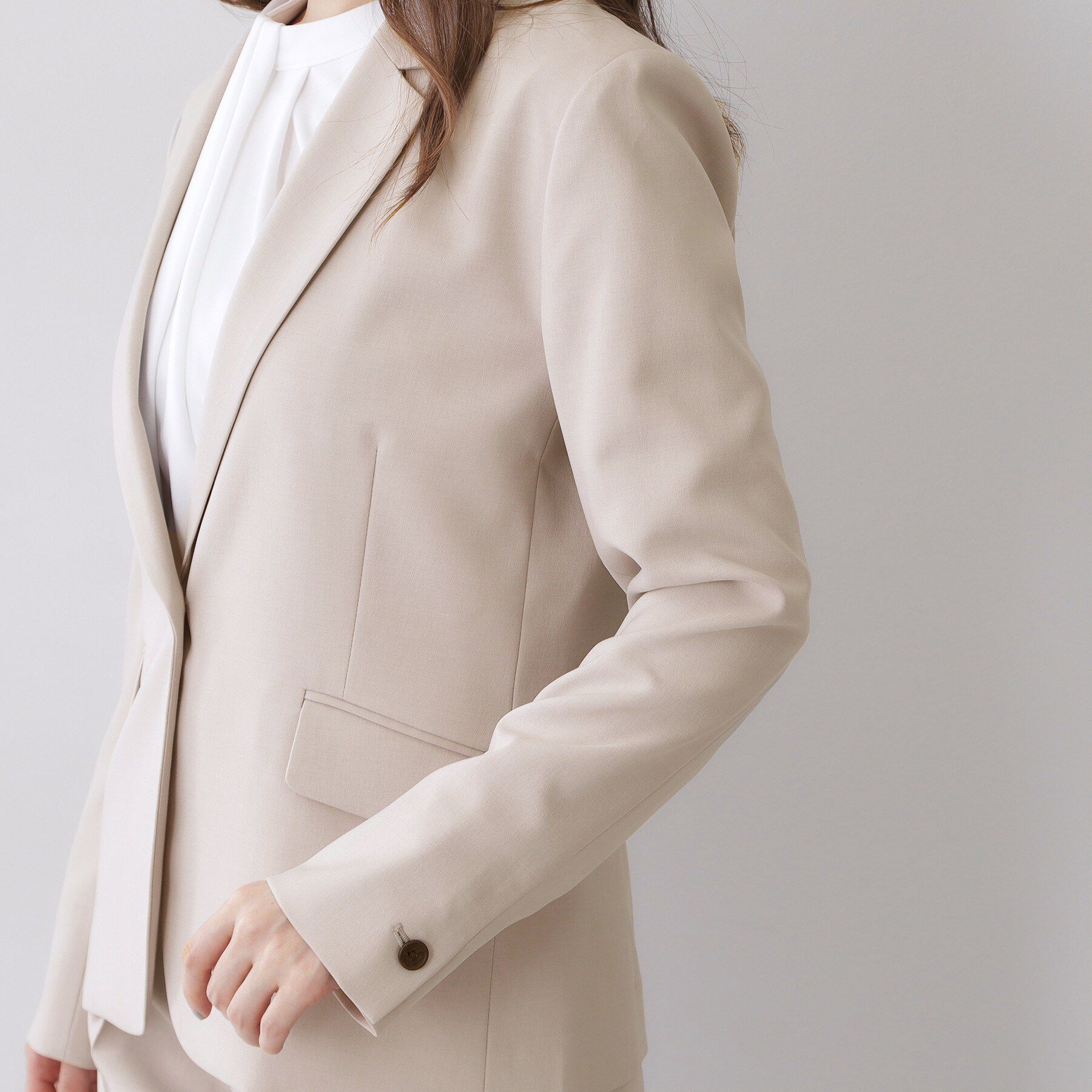 index「ストレッチテーラードジャケット/セットアップ対応【洗濯機OK】」|テーラードジャケット|