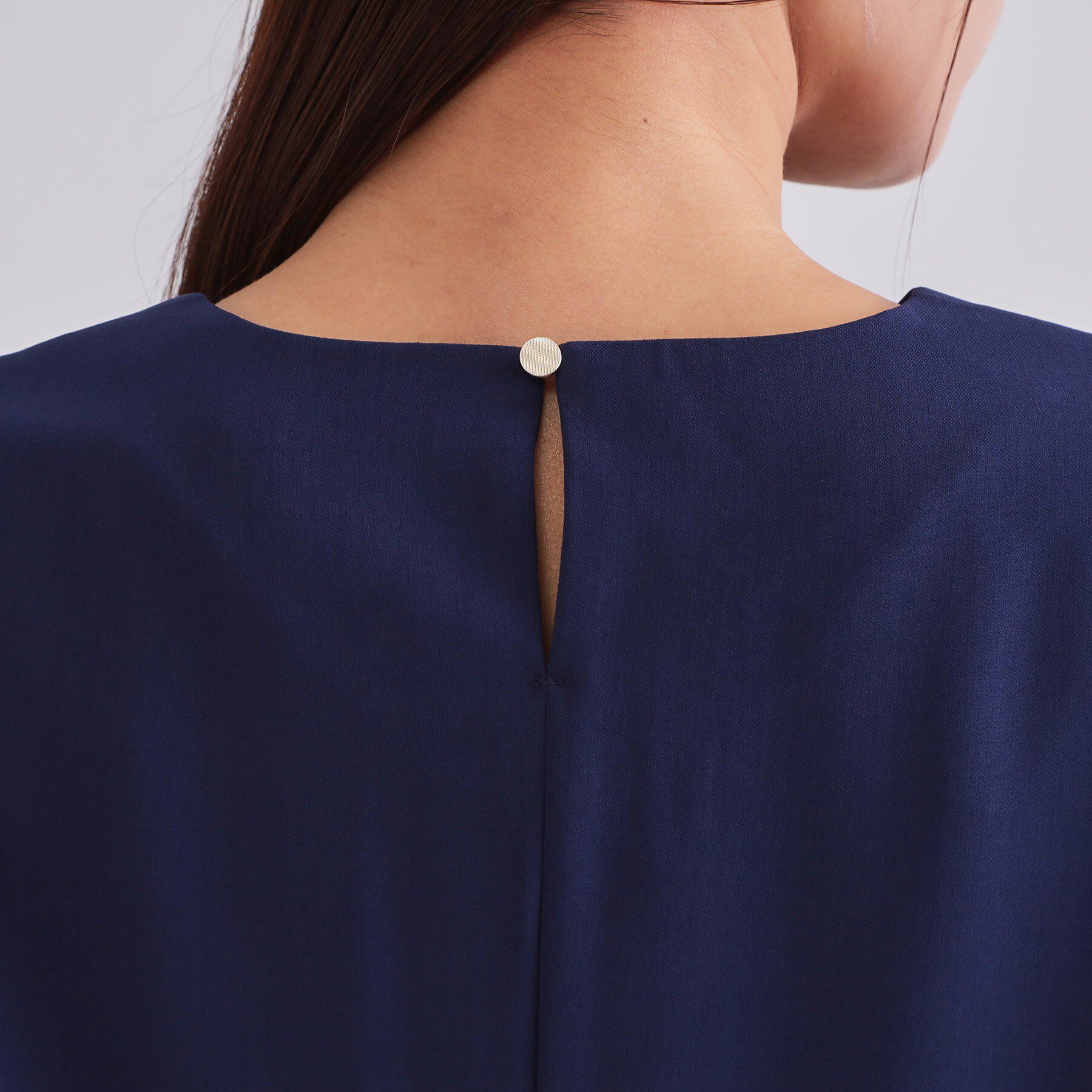 OPAQUE.CLIP「《6色展開》ストレッチペプラムブラウス/セットアップ対応【洗濯機洗い可/防シワ】」|シャツ・ブラウス|