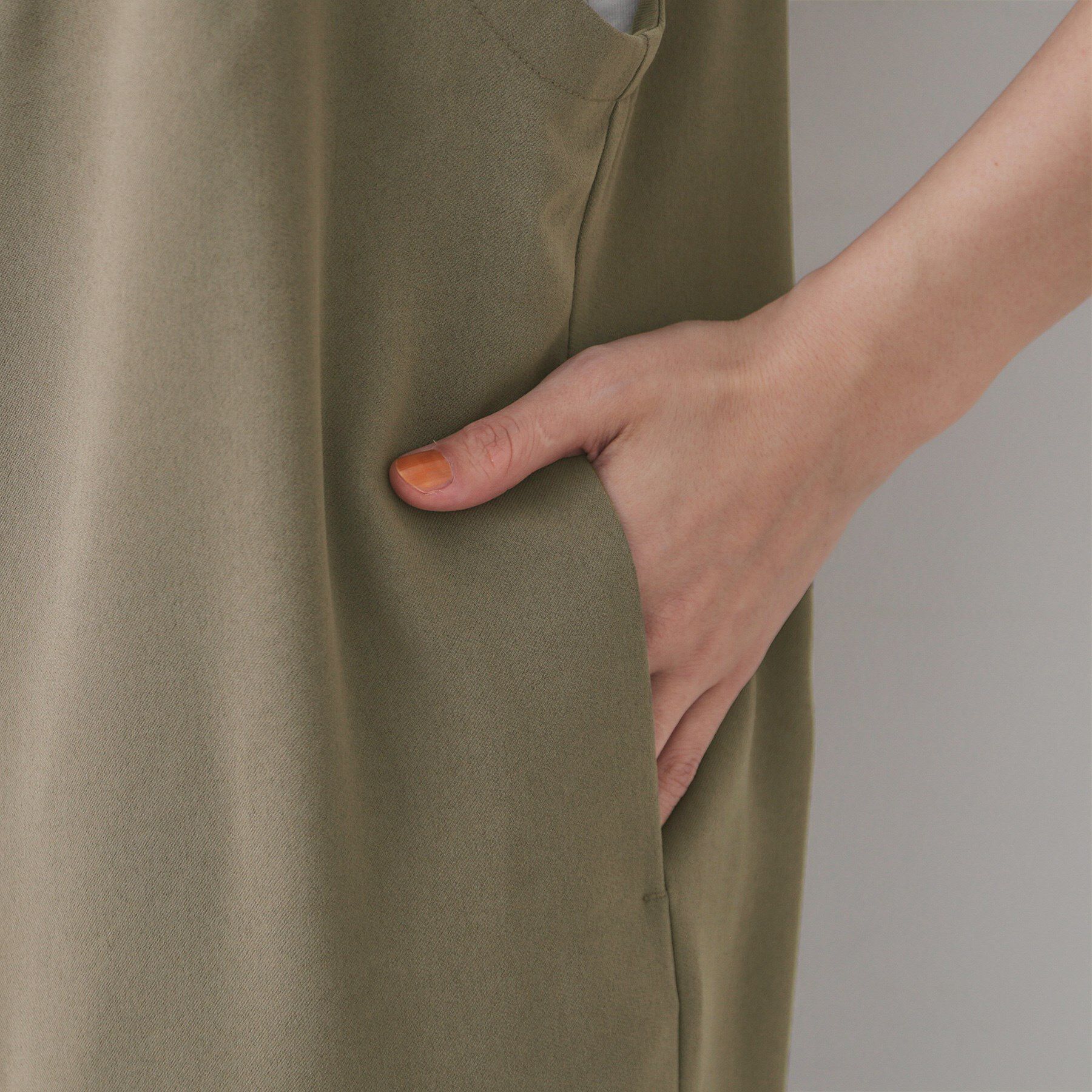 OPAQUE.CLIP「イージーサロペット【洗濯機洗い可】」|オールインワン|