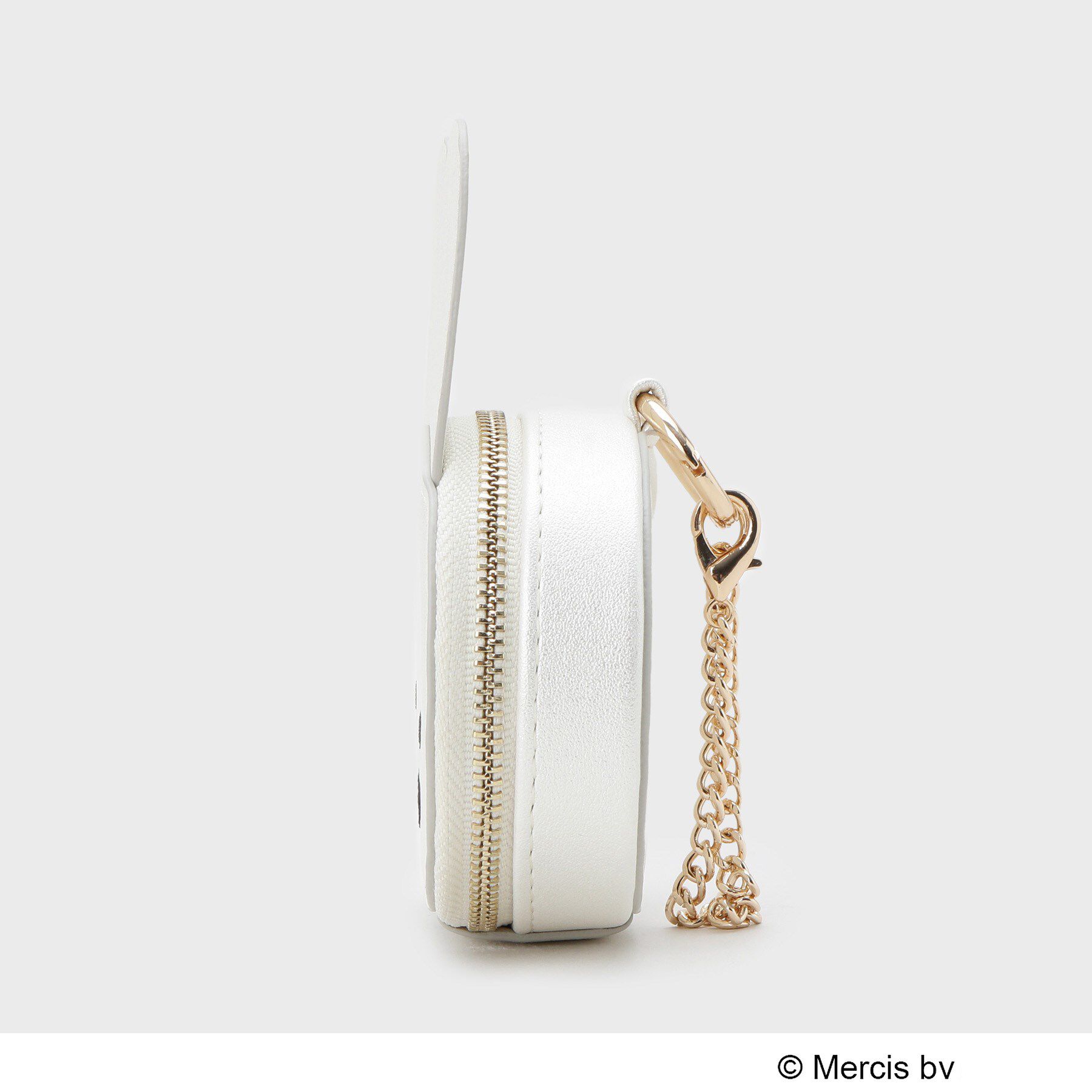 OPAQUE.CLIP「【コラボ】miffy ｘ OPAQUE.CLIP ミラー付き合皮フェイス型チャーム」|キーケース|