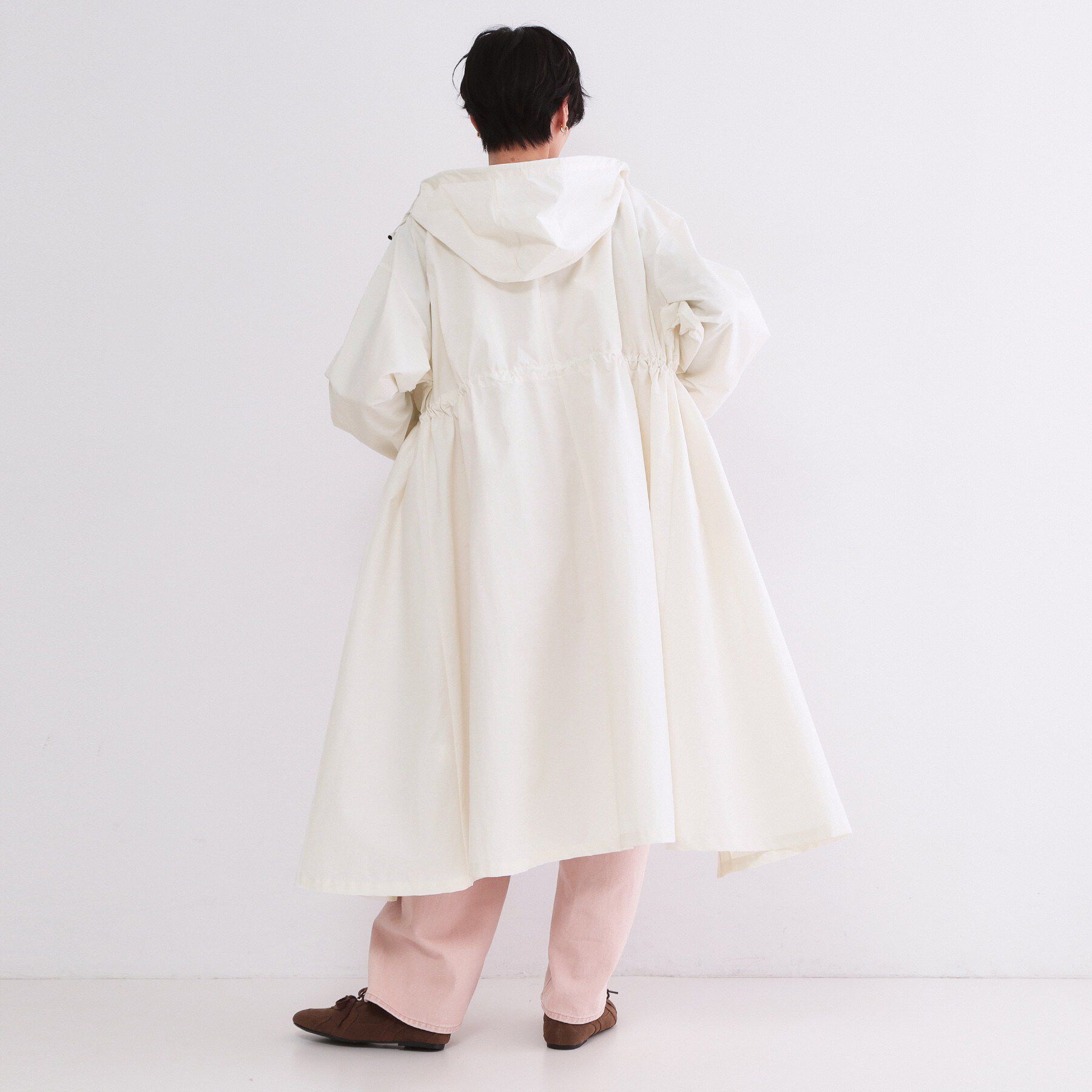 OPAQUE.CLIP「撥水フードZIPロングコート【洗濯機OK】」|その他|