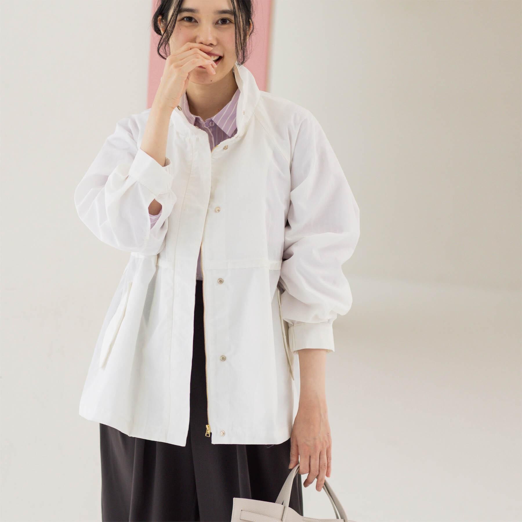 OPAQUE.CLIP「撥水スタンドZIPブルゾン【洗濯機OK/UVケア/花粉対応】」|ブルゾン・スタジャン|