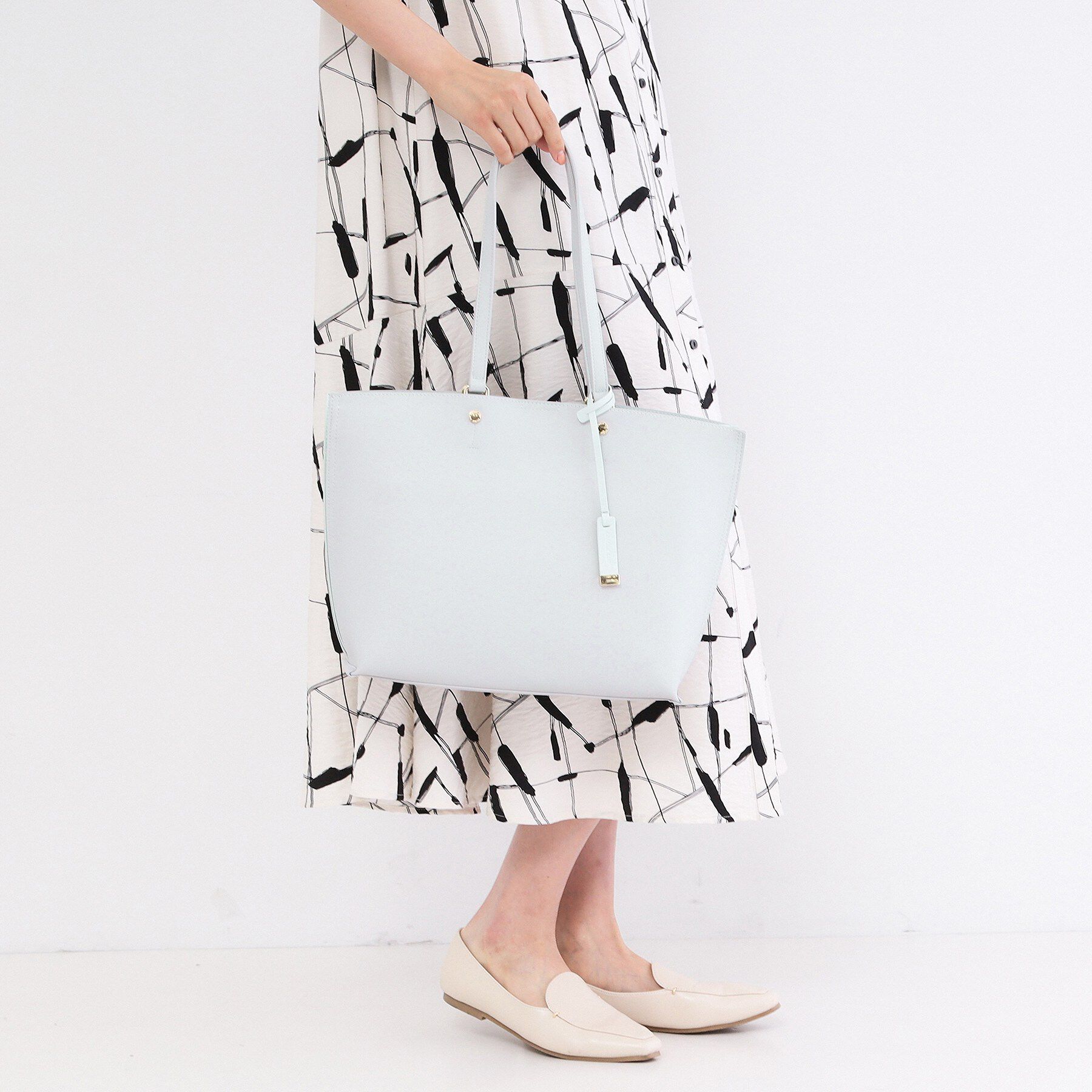 OPAQUE.CLIP「【A4サイズ対応】名品バイカラーA4トート」|トートバッグ|