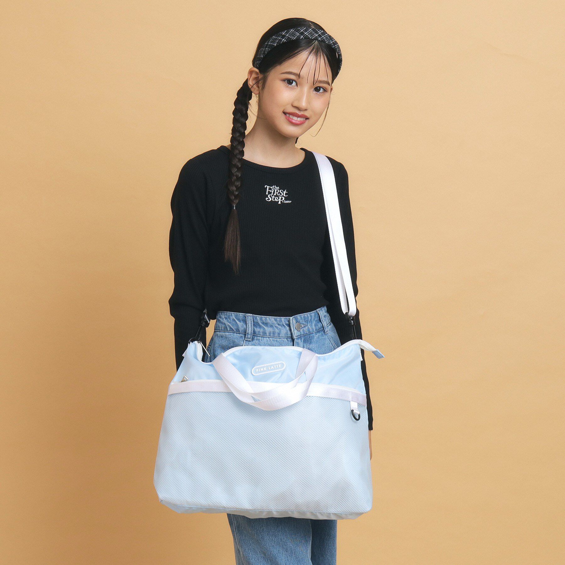 PINK-latte「【スクールグッズ／習い事】2WAYレッスントート」|トートバッグ|