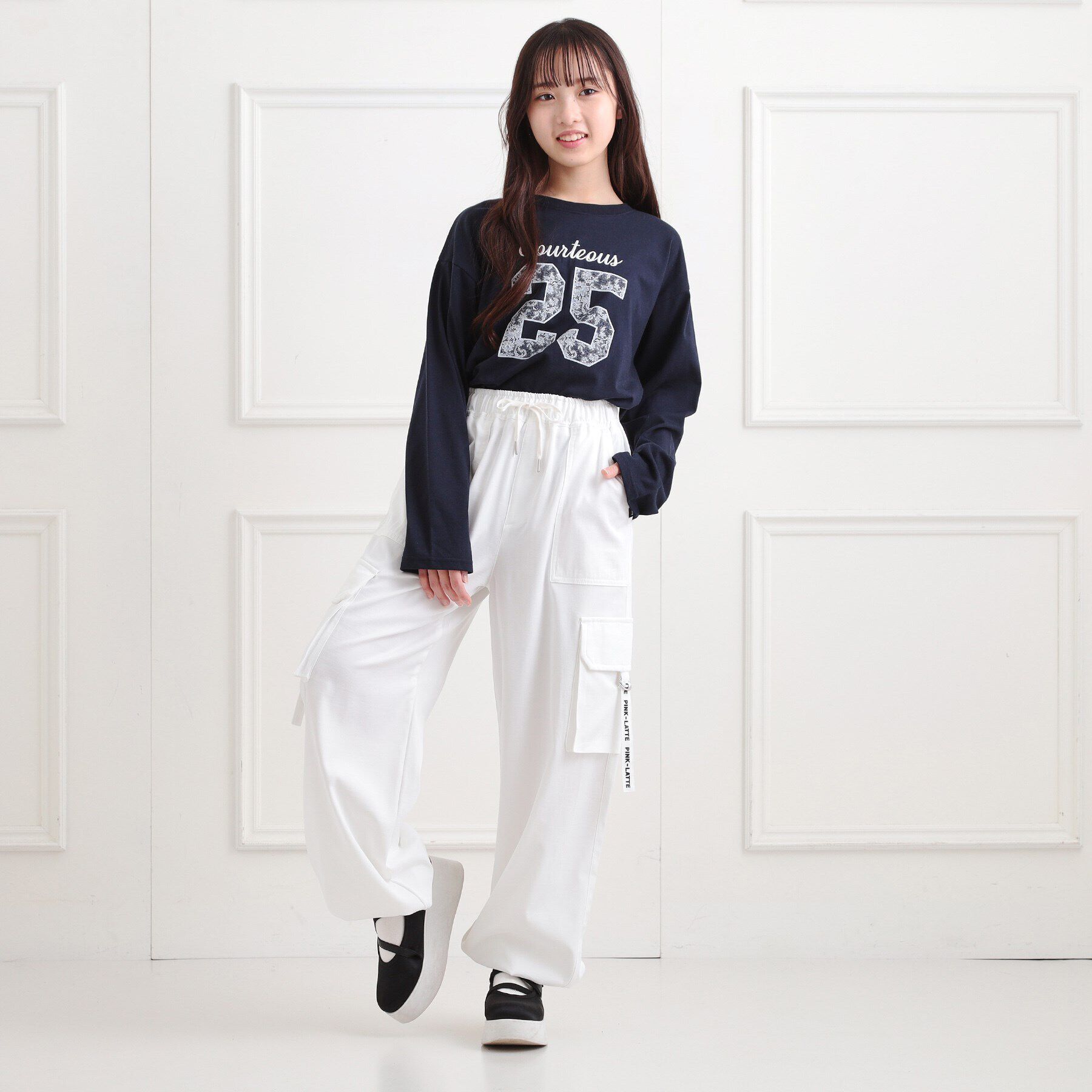 PINK-latte「ベーシックカーゴパンツ」|その他|