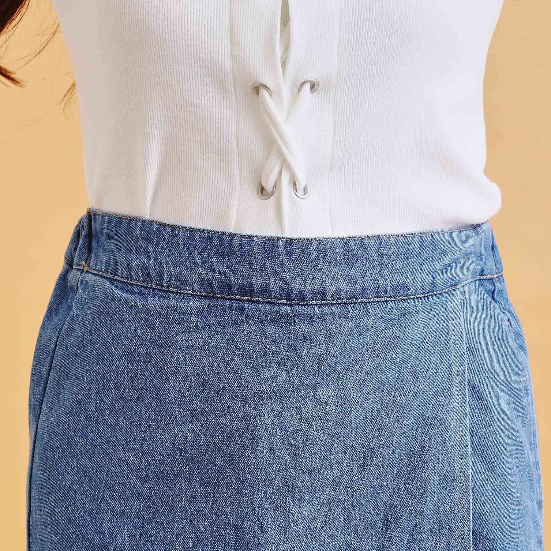 PINK-latte「【セットアイテム】デニムビスチェ＋スカパンSET」|その他|