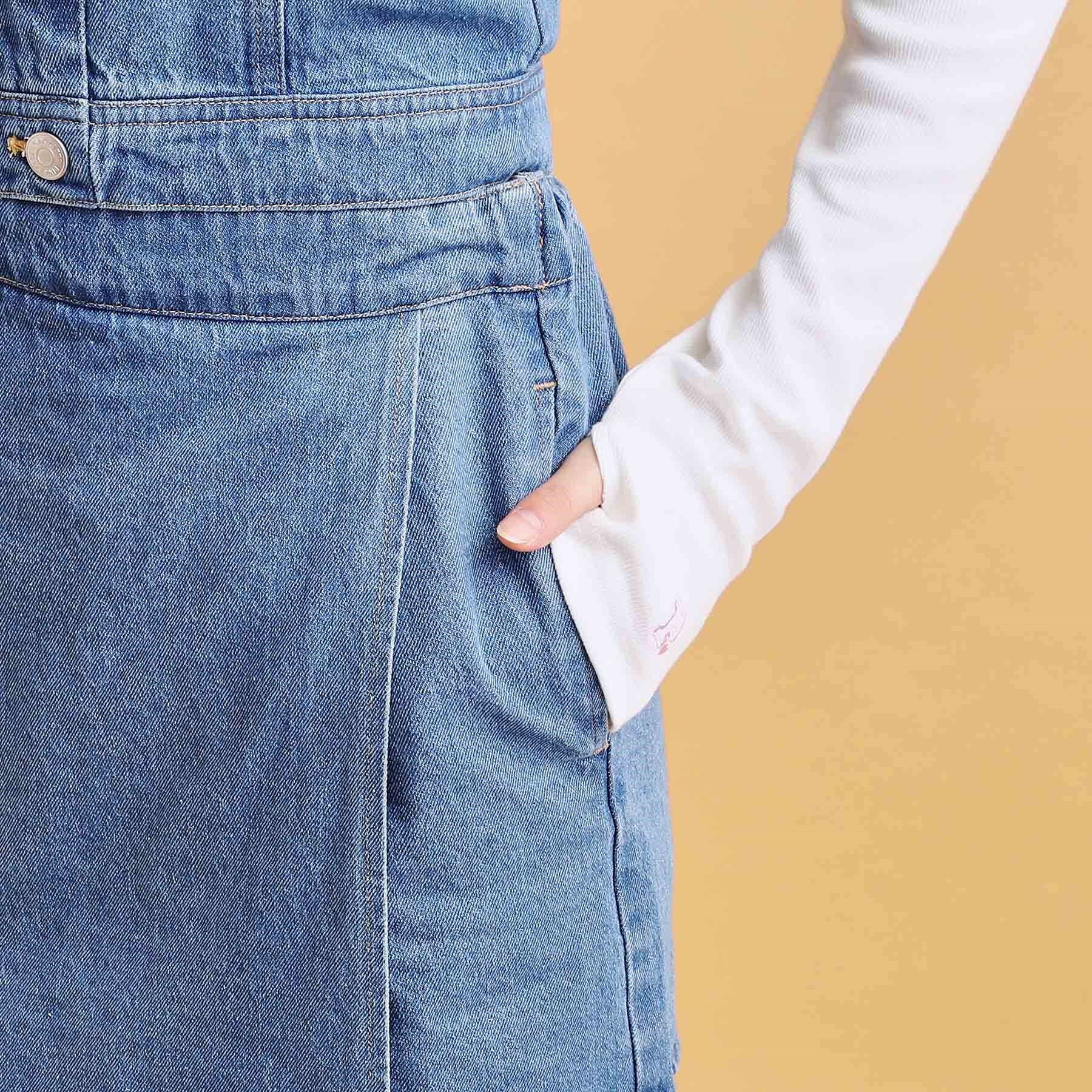 PINK-latte「【セットアイテム】デニムビスチェ＋スカパンSET」|その他|