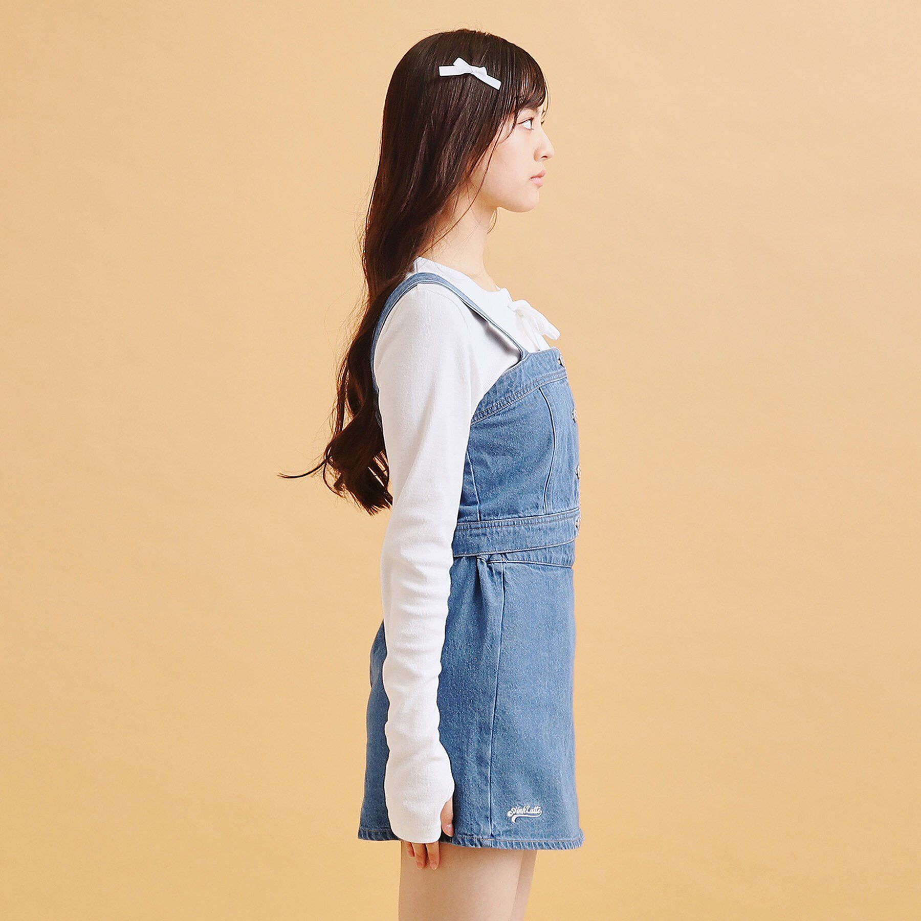 PINK-latte「【セットアイテム】デニムビスチェ＋スカパンSET」|その他|