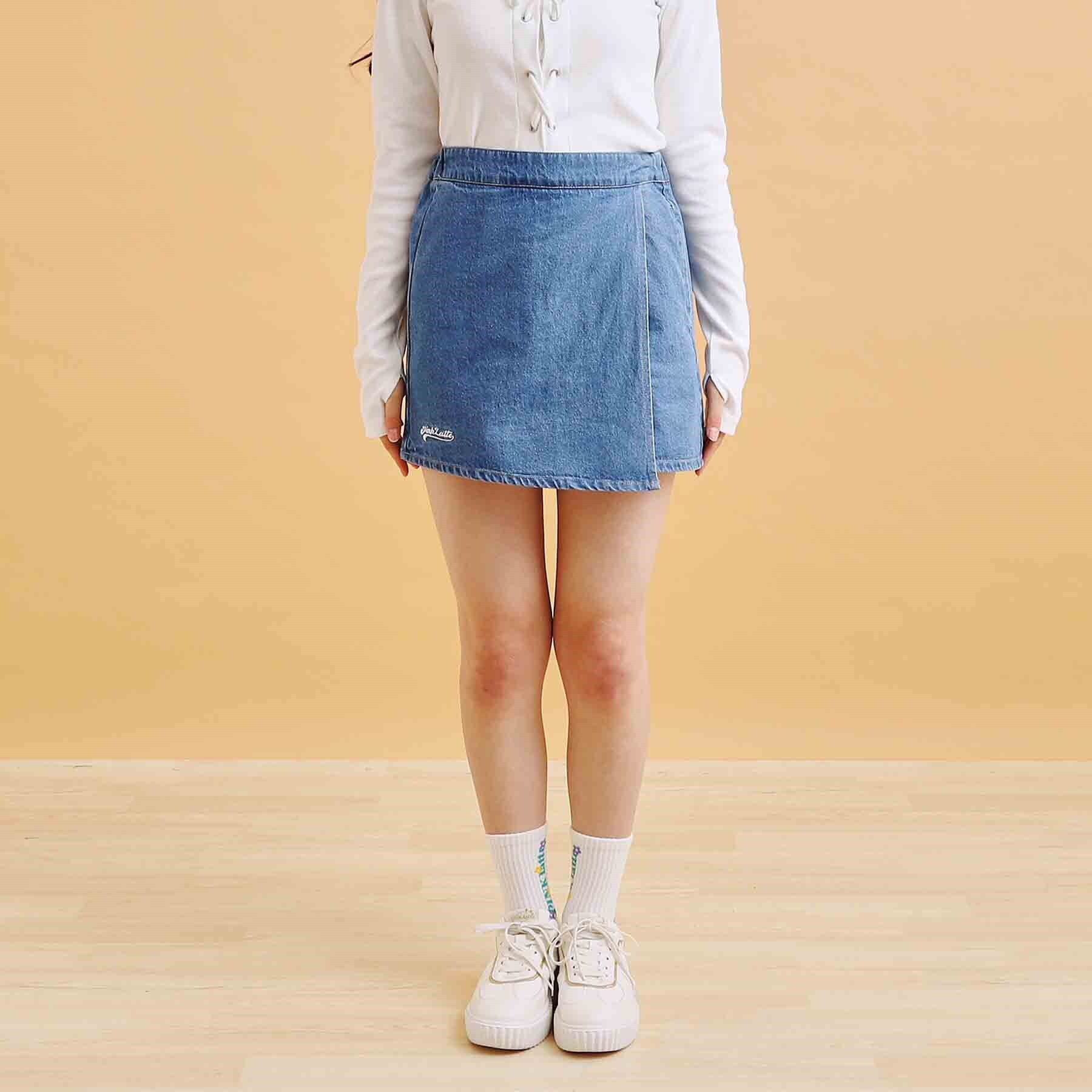 PINK-latte「【セットアイテム】デニムビスチェ＋スカパンSET」|その他|