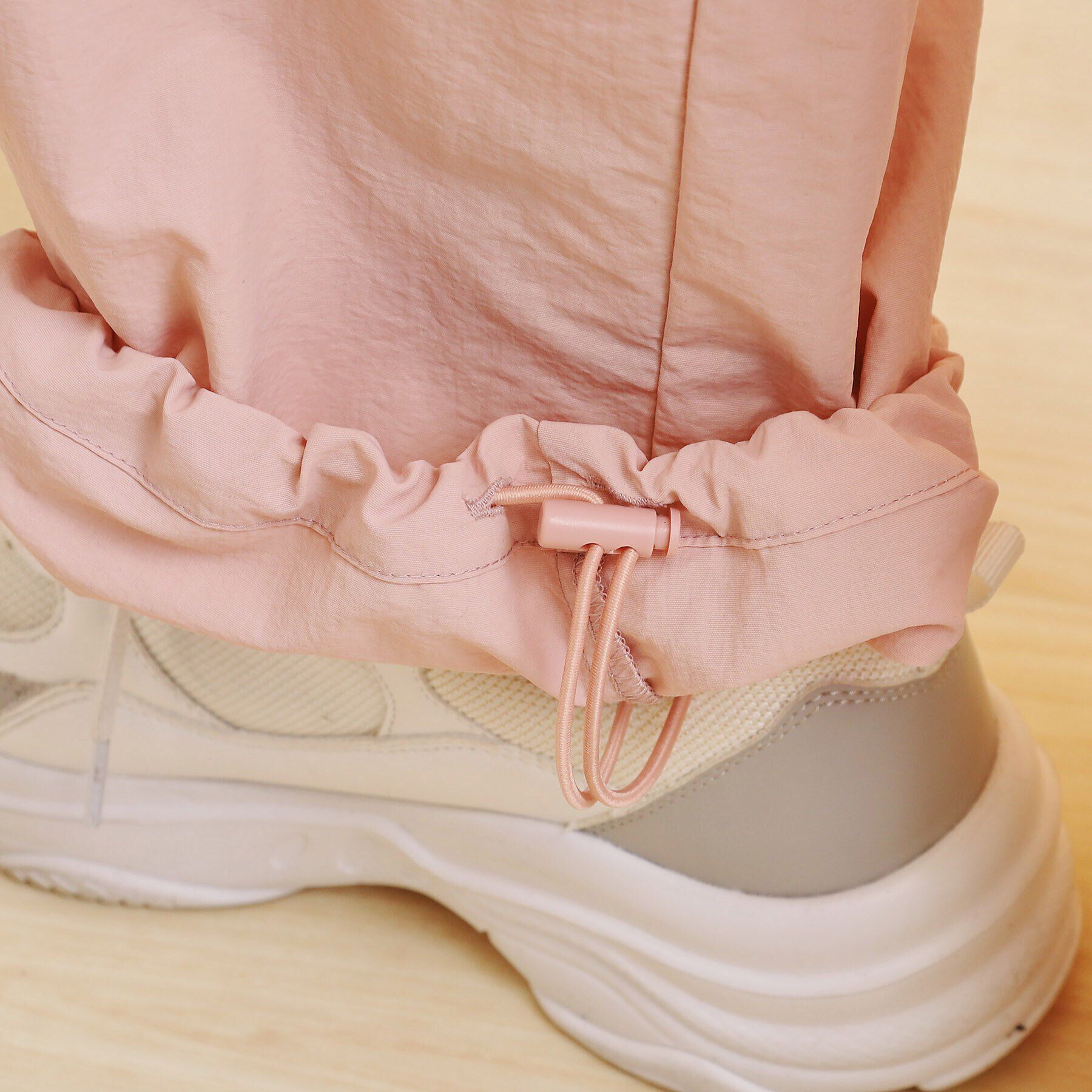 PINK-latte「ロゴラインパラシュートパンツ」|その他|