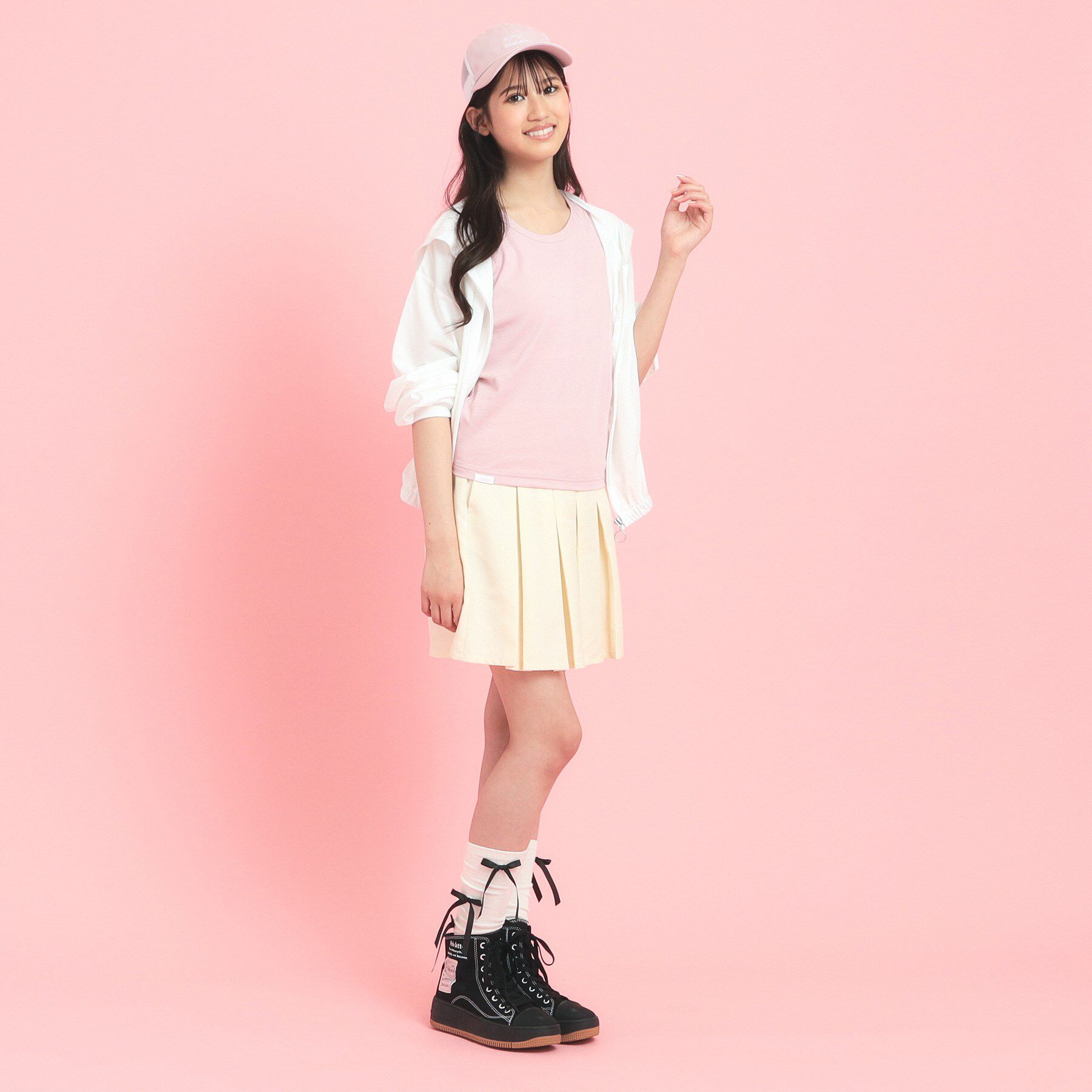 PINK-latte「◆シンプルタンクトップ」|キャミソール|