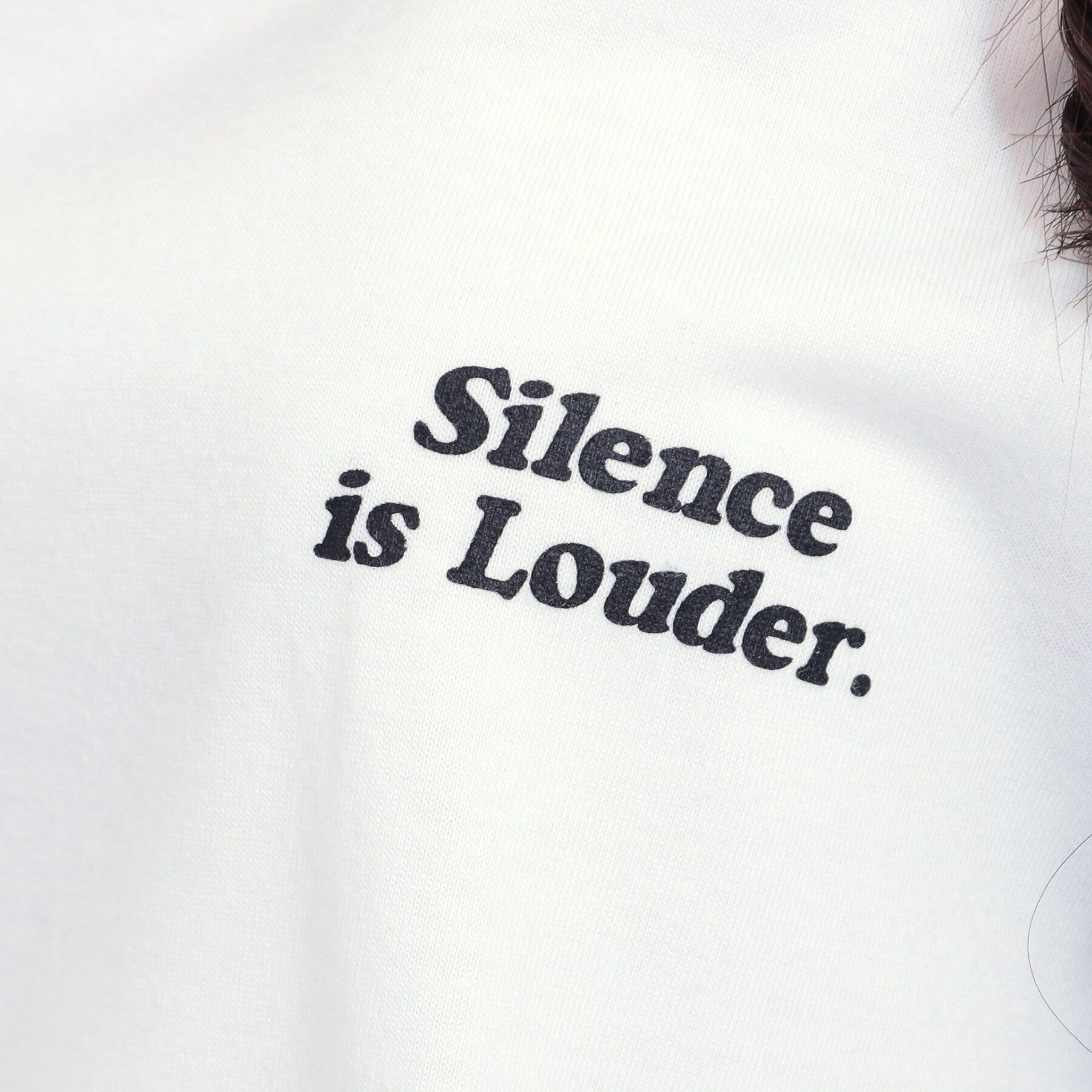 PINK-latte「肩あきバックプリントビッグTシャツ」|Tシャツ・カットソー|