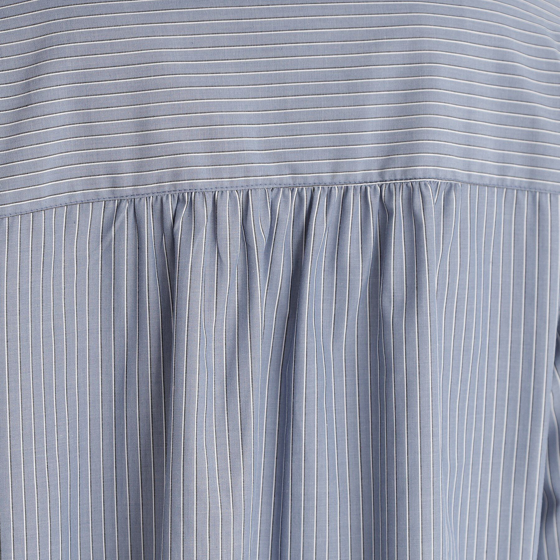 THE SHOP TK「リボンギャザーシャツ【洗濯機OK】」|シャツ・ブラウス|