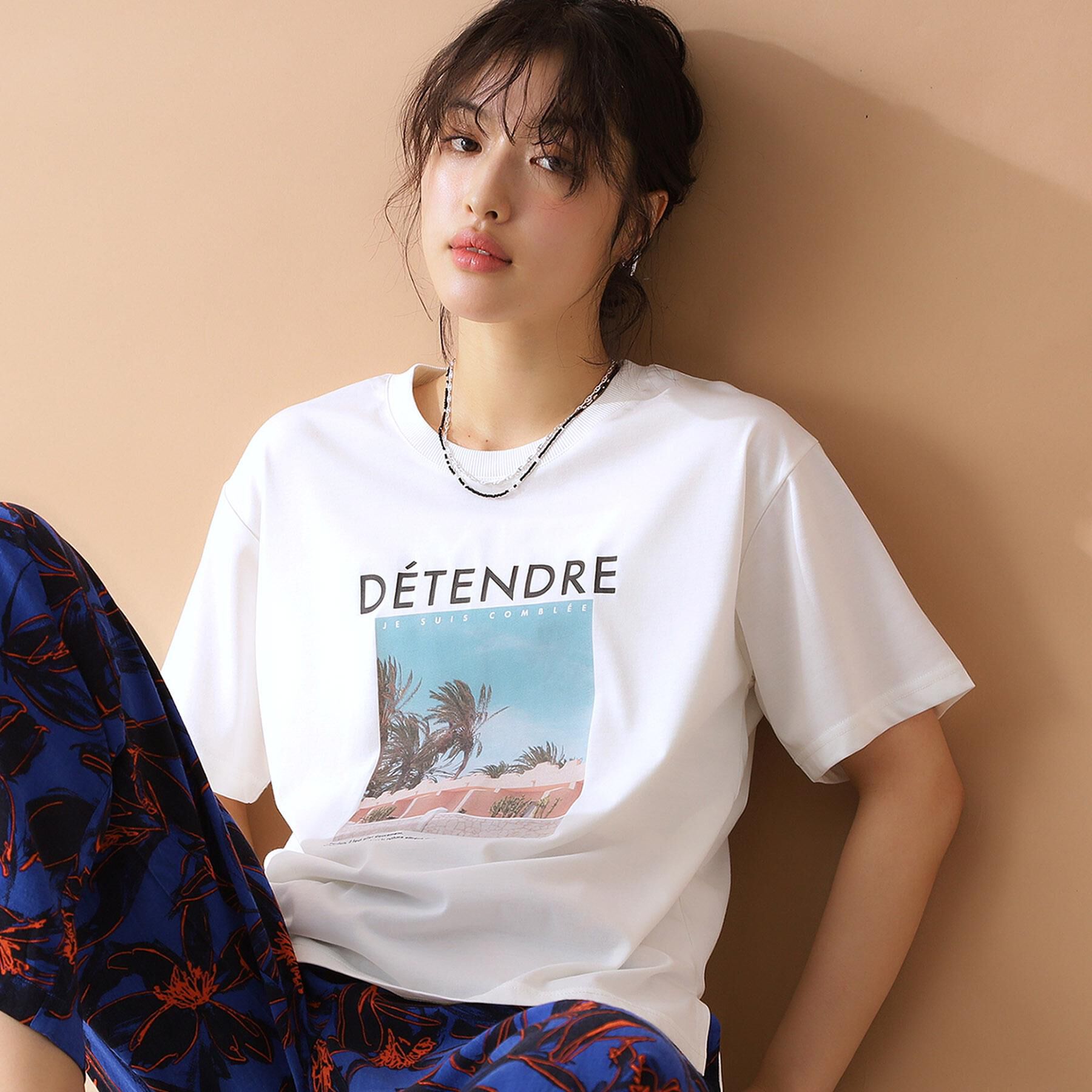 THE SHOP TK「ロゴアソートTシャツ【接触冷感/UVケア/洗濯機OK】」|Tシャツ・カットソー|