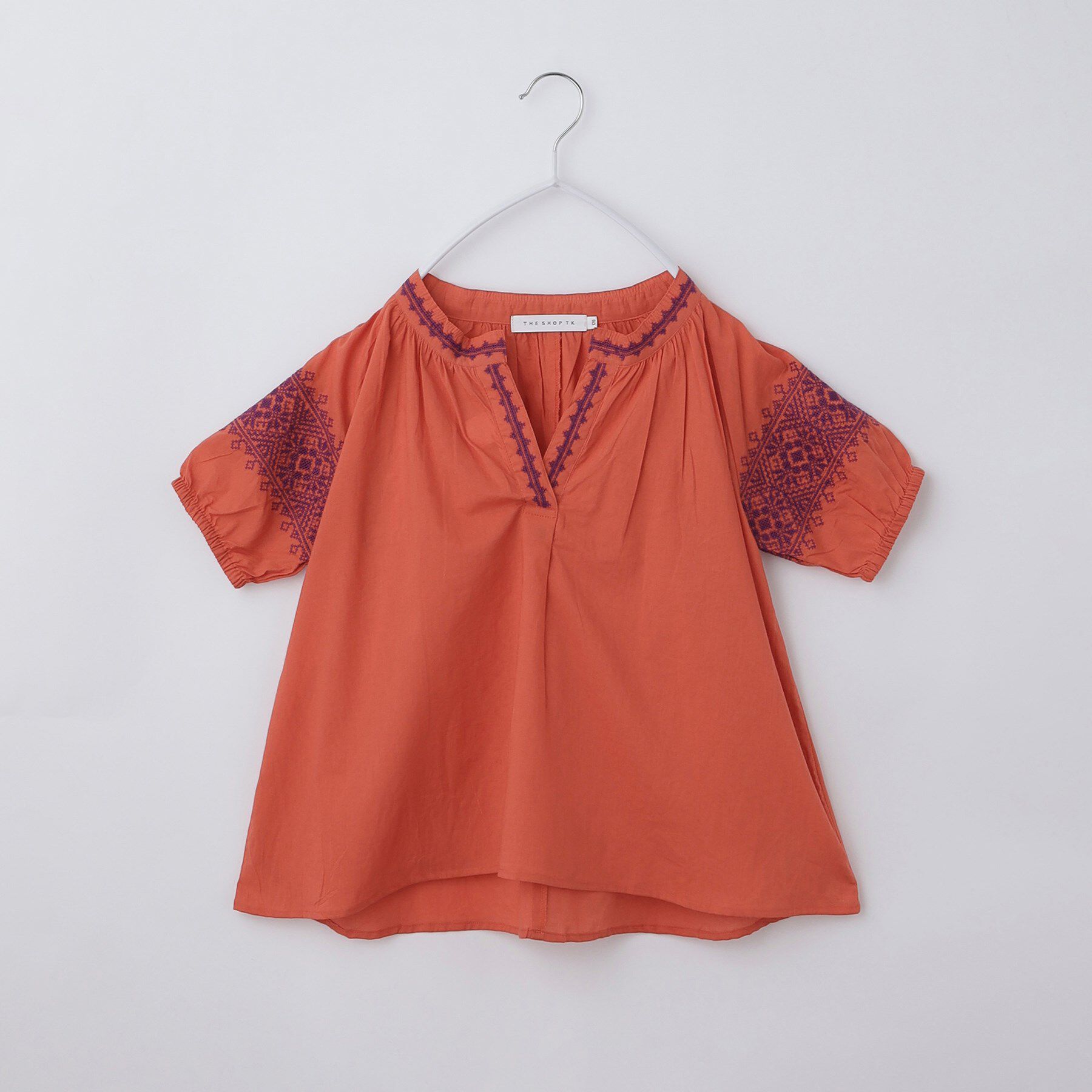 THE SHOP TK「【120-150】刺繍チュニックブラウス」|チュニック|