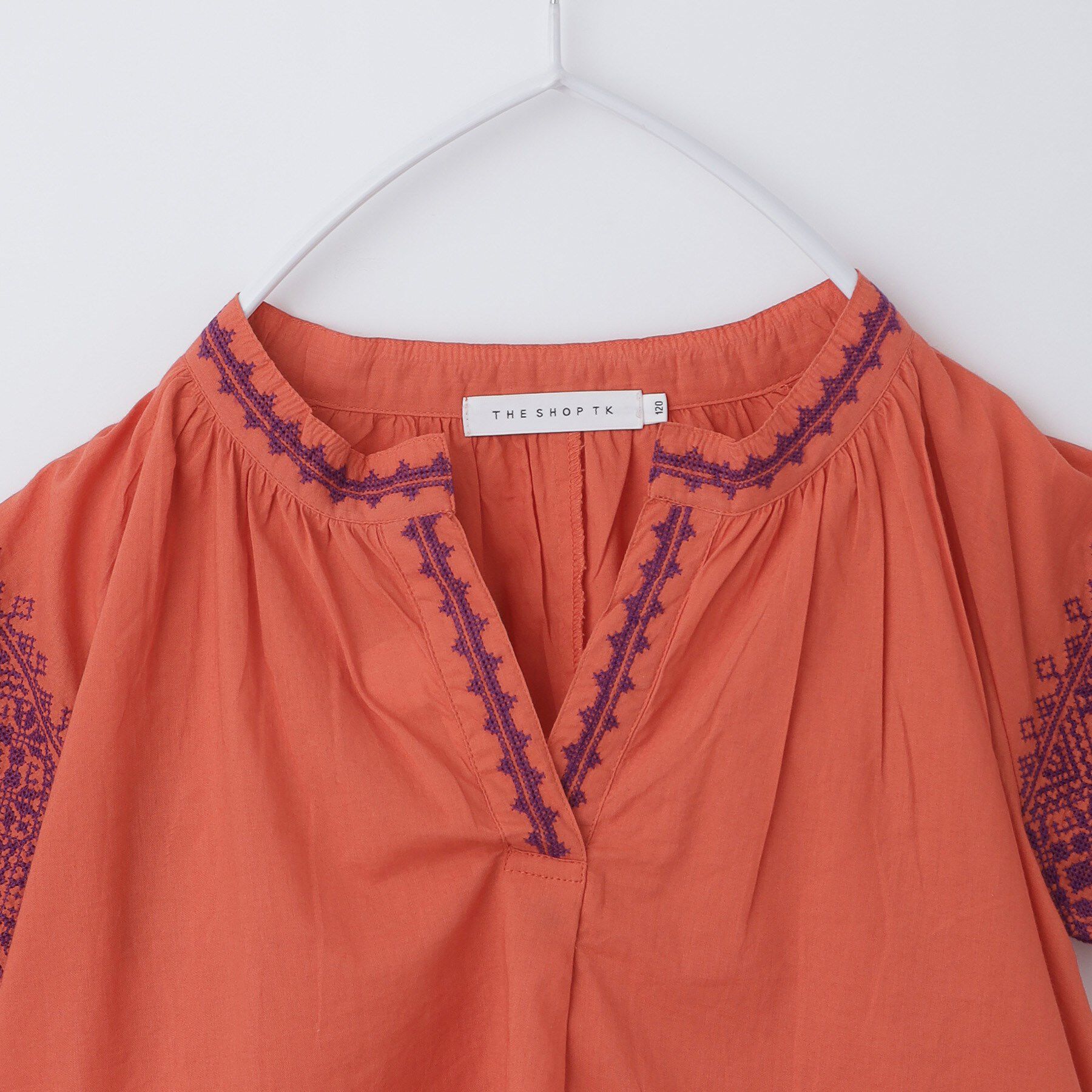 THE SHOP TK「【120-150】刺繍チュニックブラウス」|チュニック|