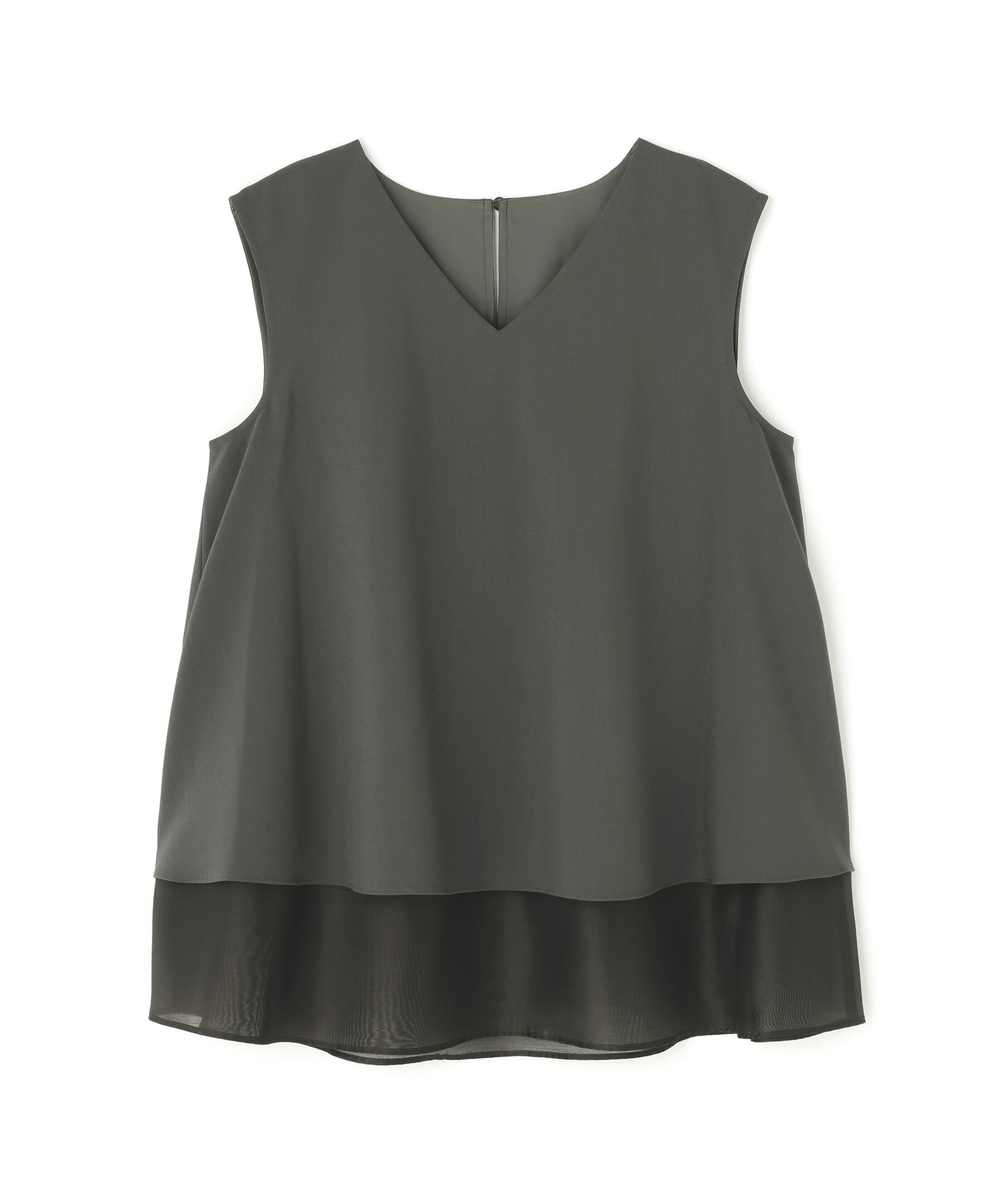  「シアーヘムレイヤードペプラムブラウス」|シャツ・ブラウス|