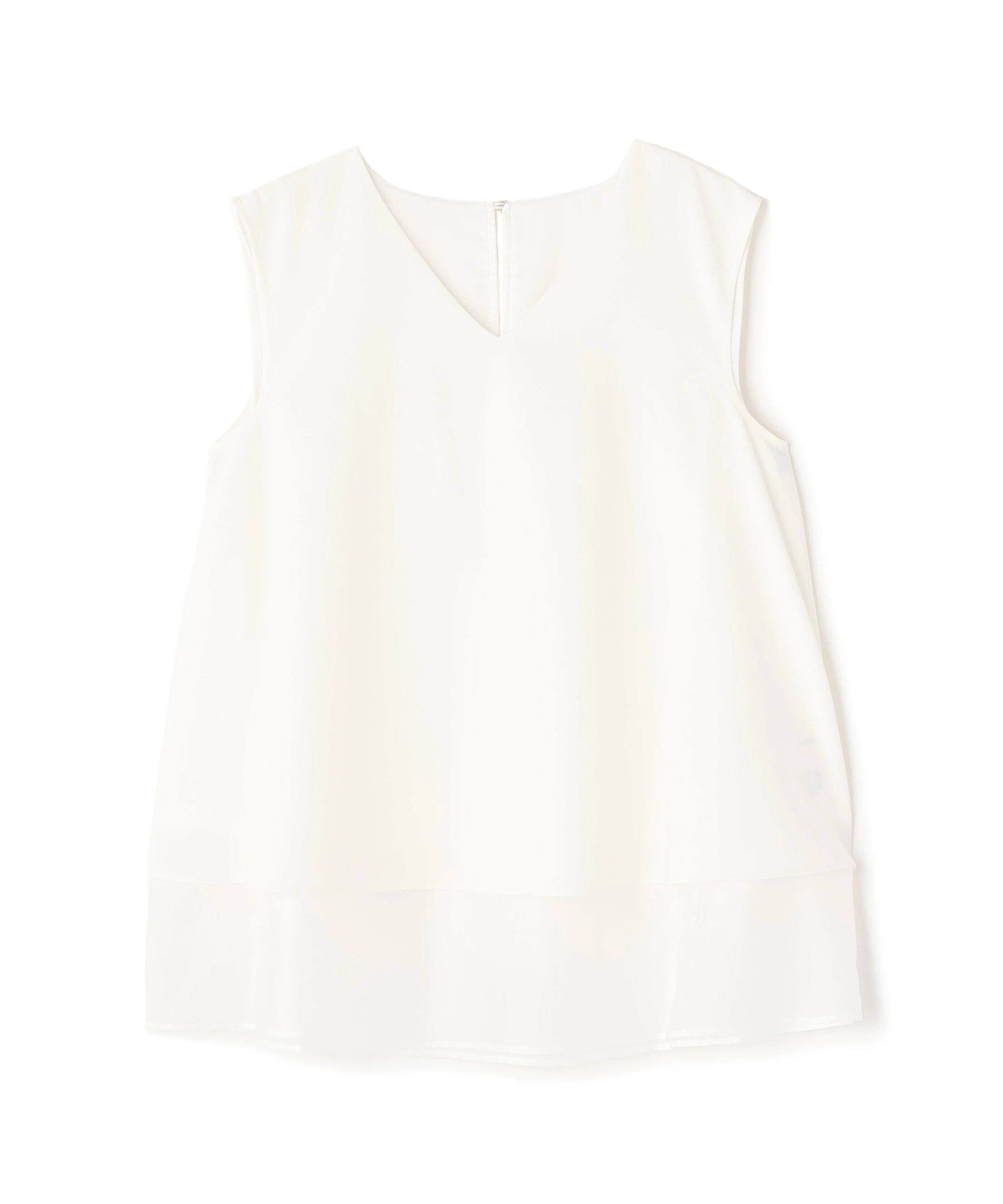  「シアーヘムレイヤードペプラムブラウス」|シャツ・ブラウス|