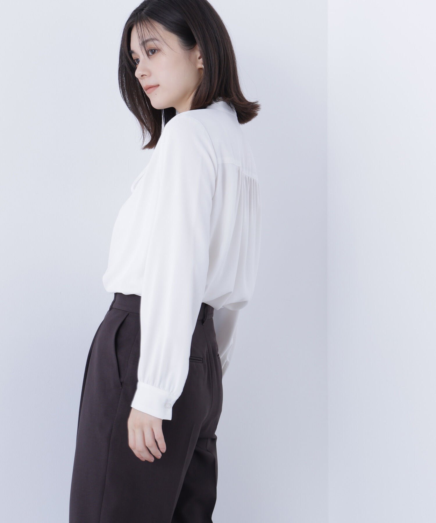  「リボンボウタイブラウス」|シャツ・ブラウス|