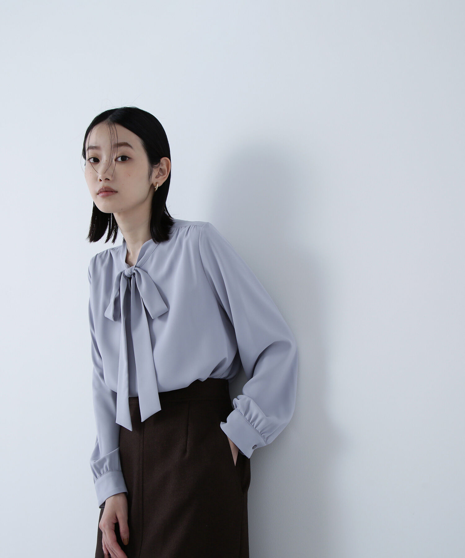  「リボンボウタイブラウス」|シャツ・ブラウス|