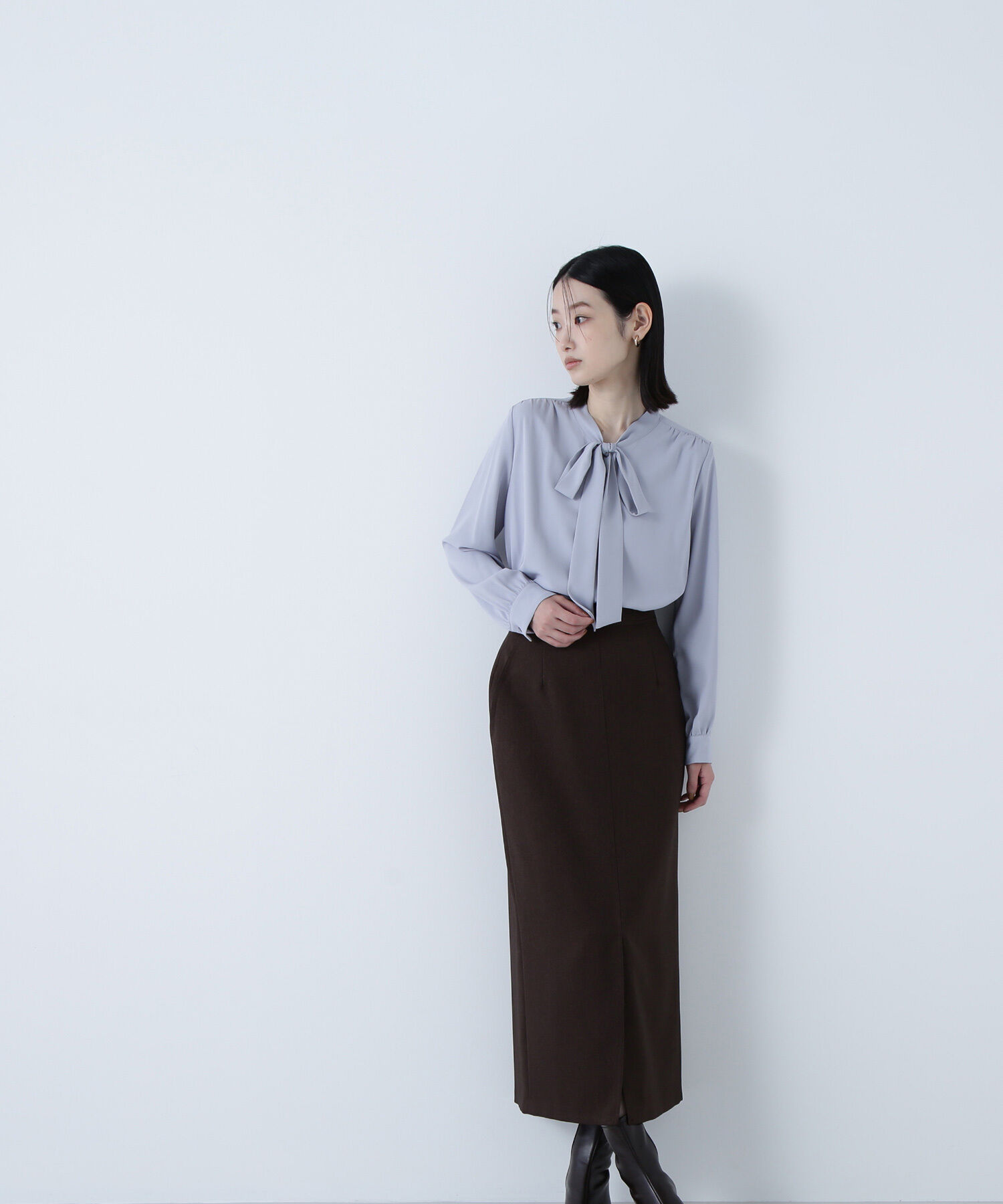  「リボンボウタイブラウス」|シャツ・ブラウス|