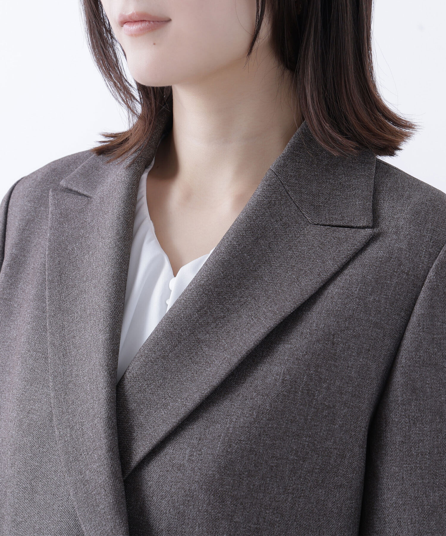  「ダブルブレストボクシージャケット」|ブルゾン・スタジャン|