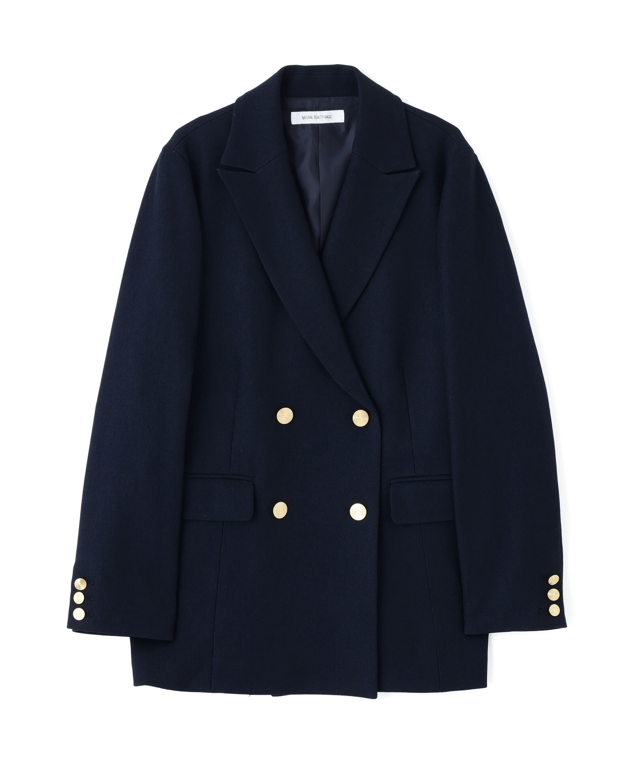  「ダブルブレストボクシージャケット」|ブルゾン・スタジャン|