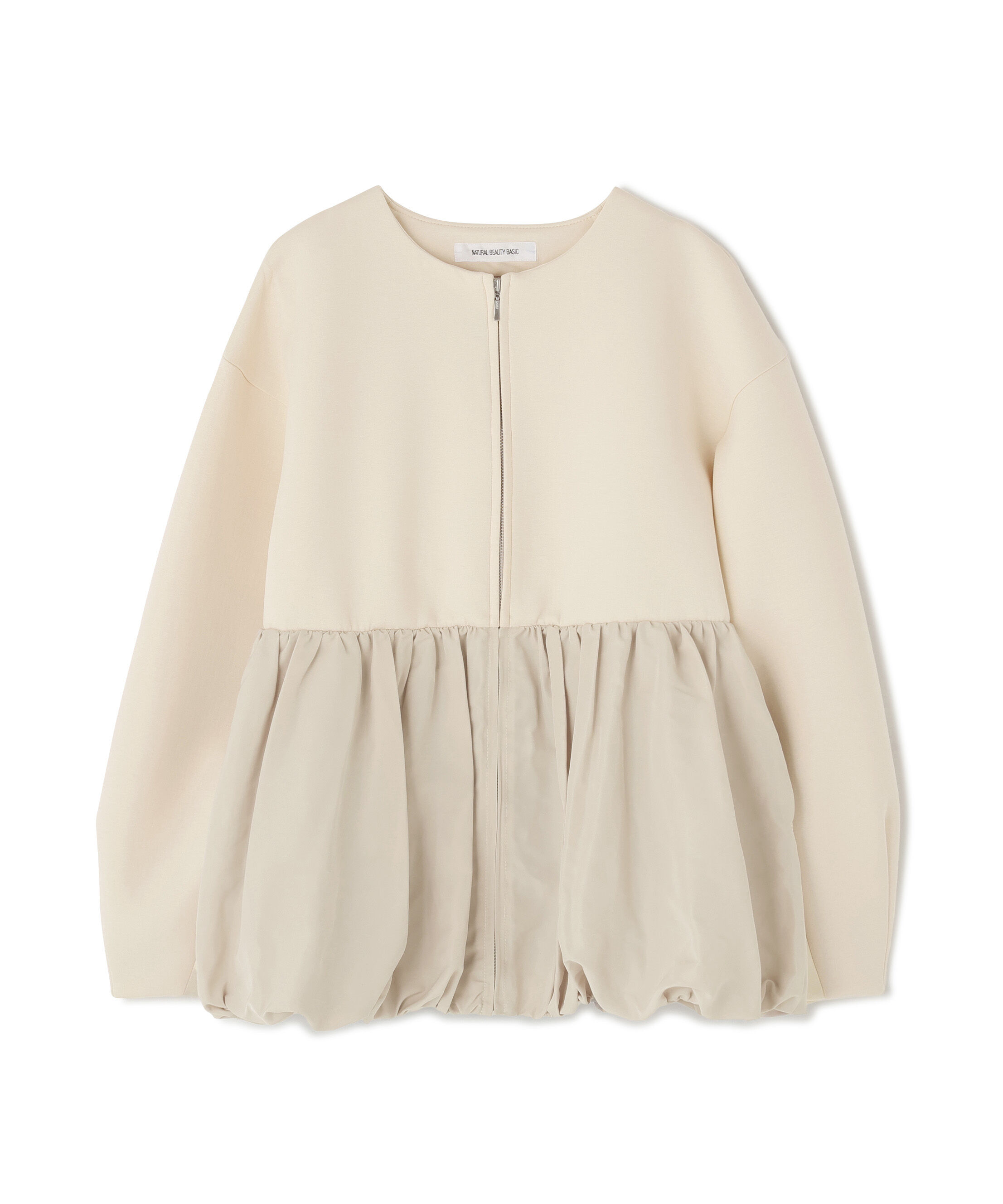  「ダンボールドッキングペプラムブルゾン」|ブルゾン・スタジャン|