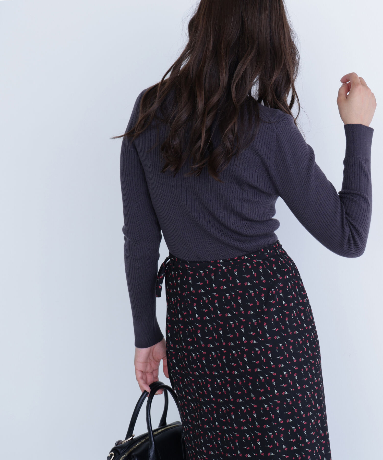  「ウールブレンドニットシリーズ モックネック」|ニット・セーター|