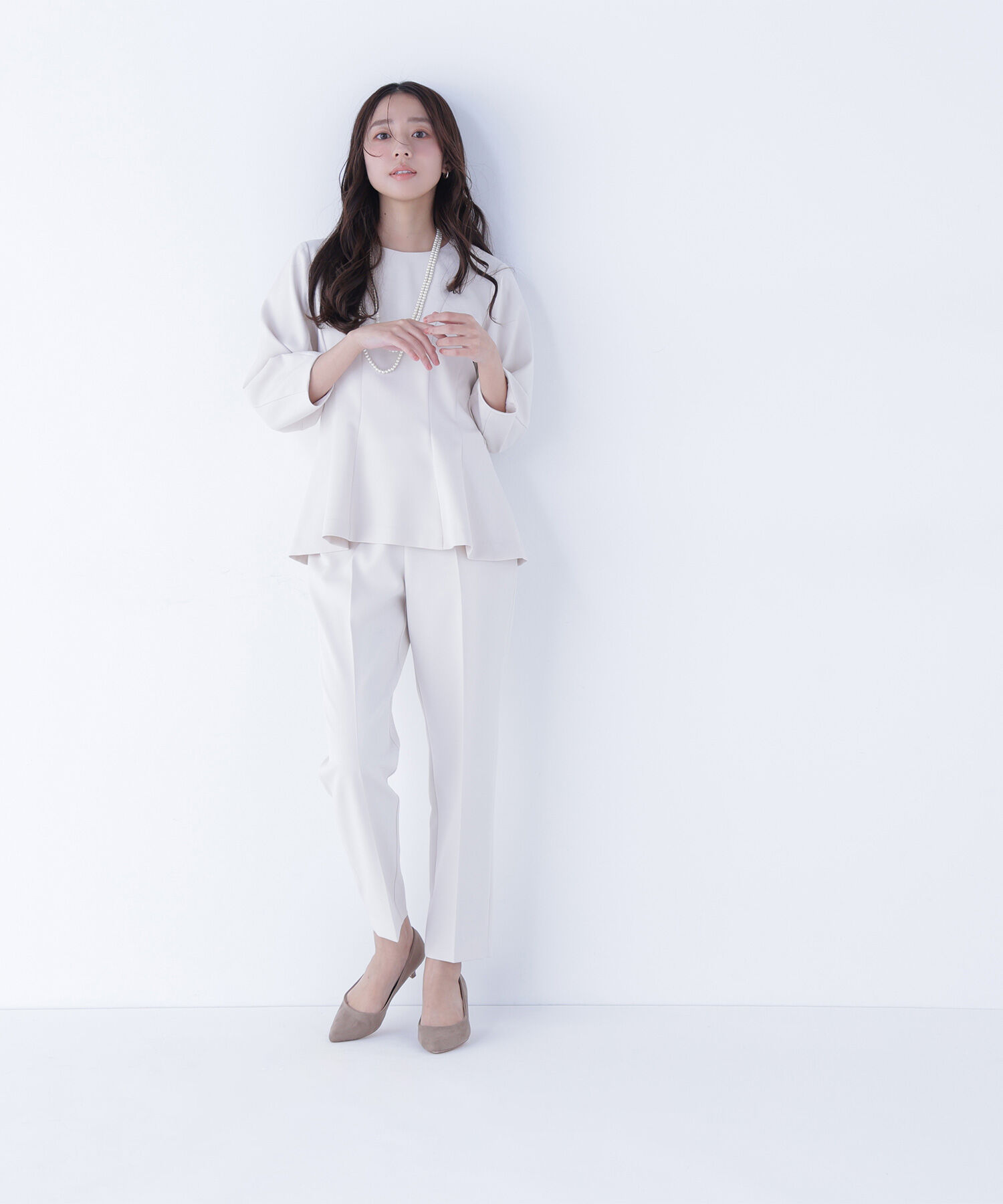  「フォルムペプラムセットアップ」|ワンピース|