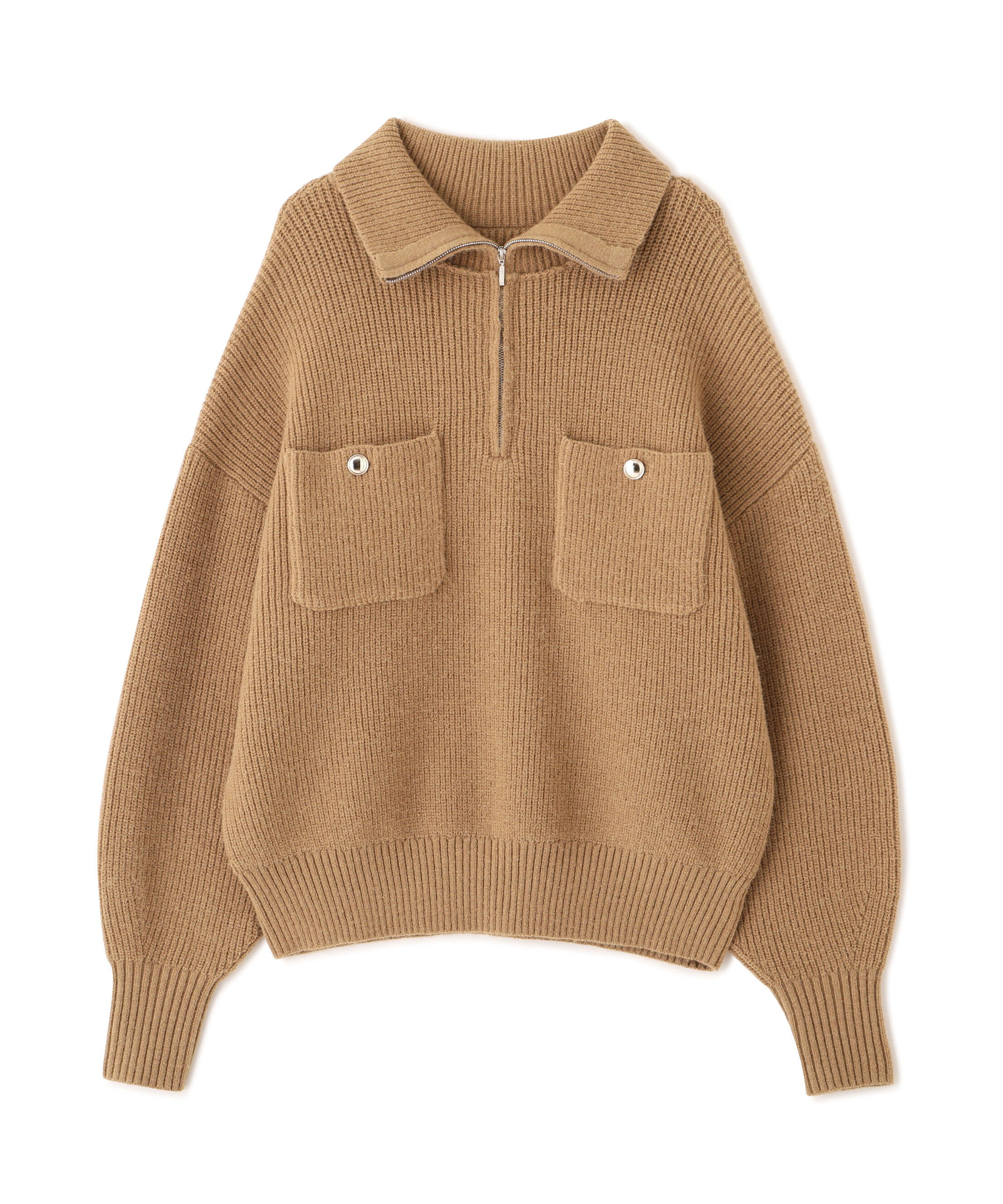  「〈N.〉ハーフジップオーバーニット」|ニット・セーター|