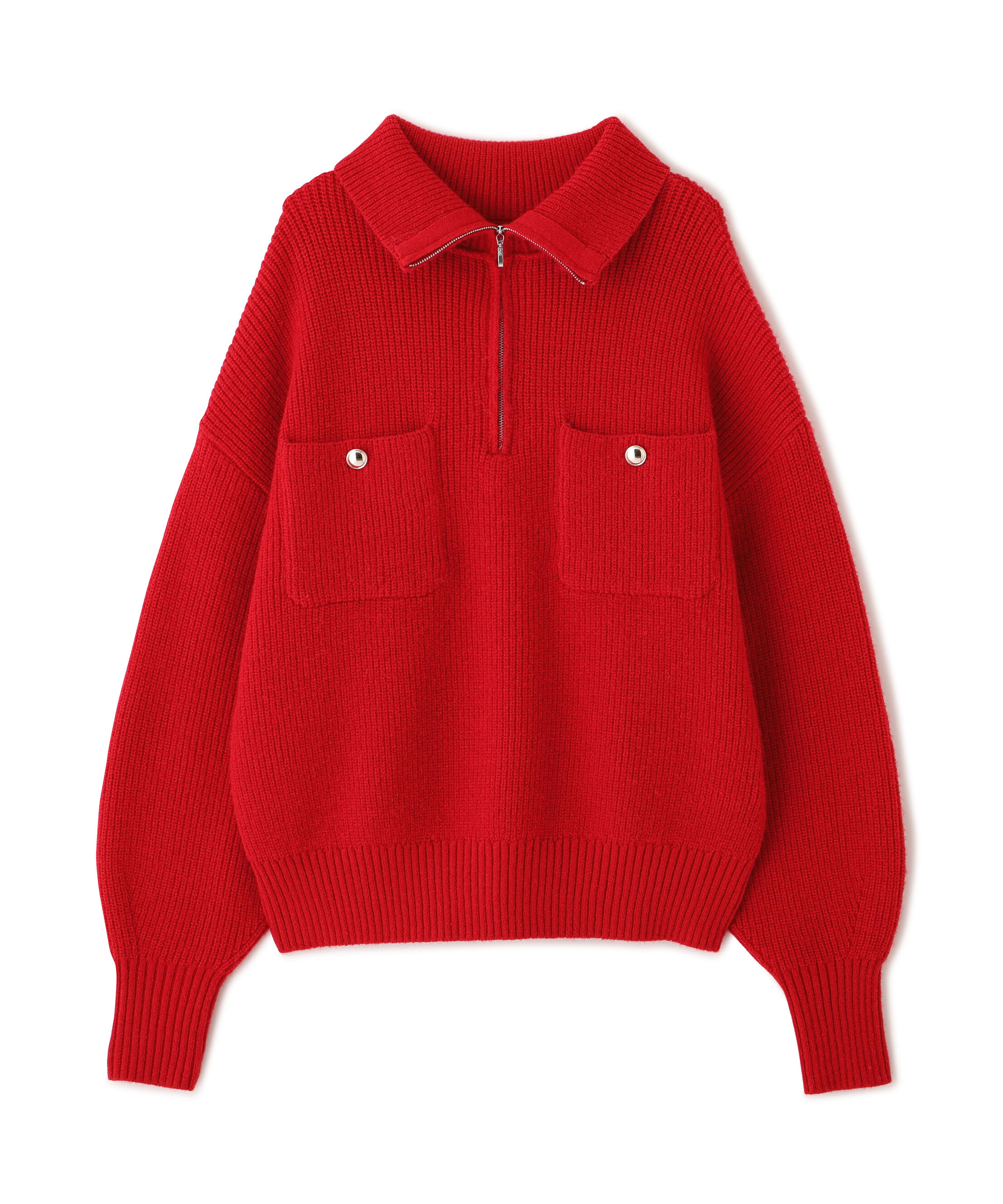  「〈N.〉ハーフジップオーバーニット」|ニット・セーター|