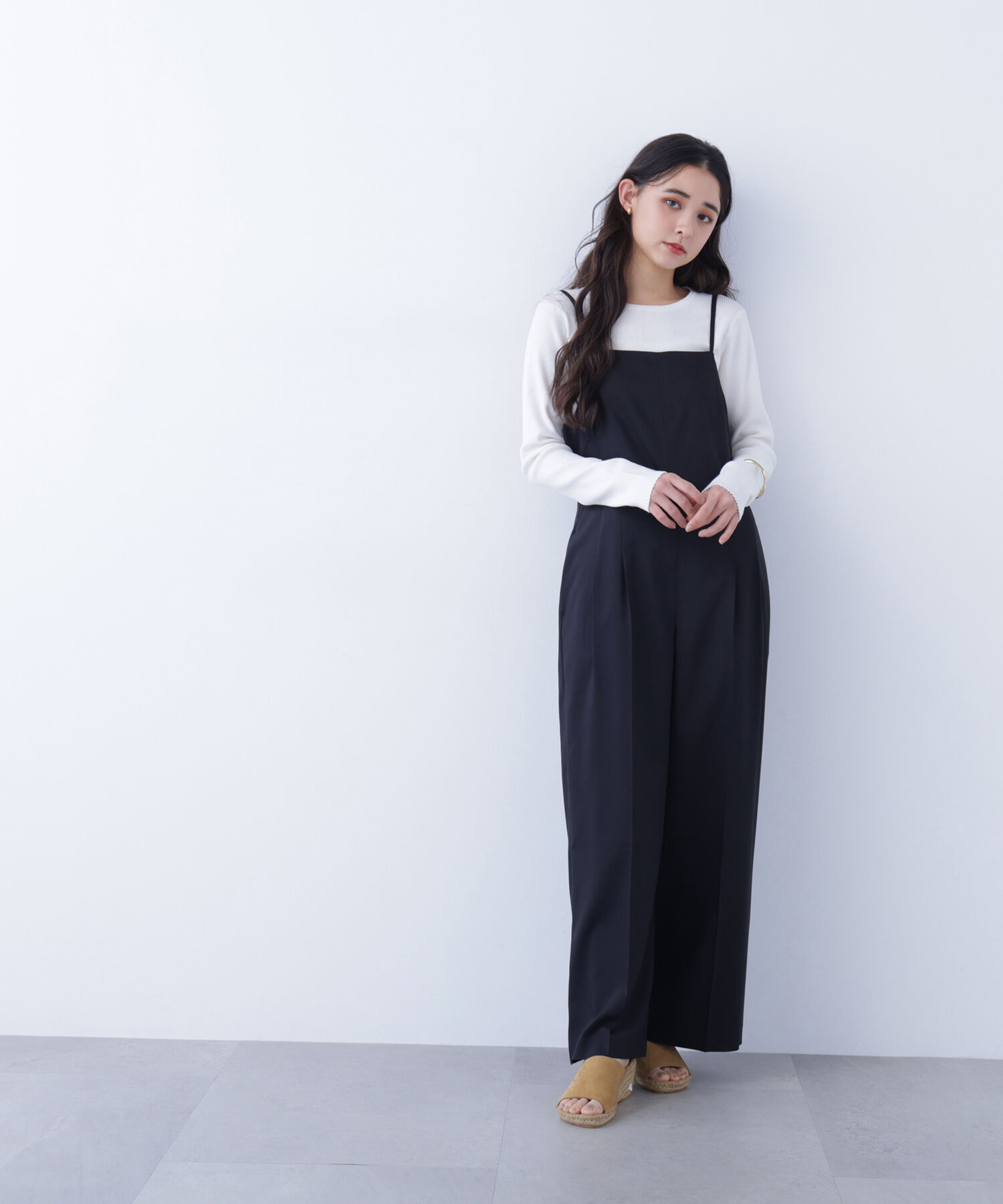  「〈N.〉クルーネックリブニット」|ニット・セーター|