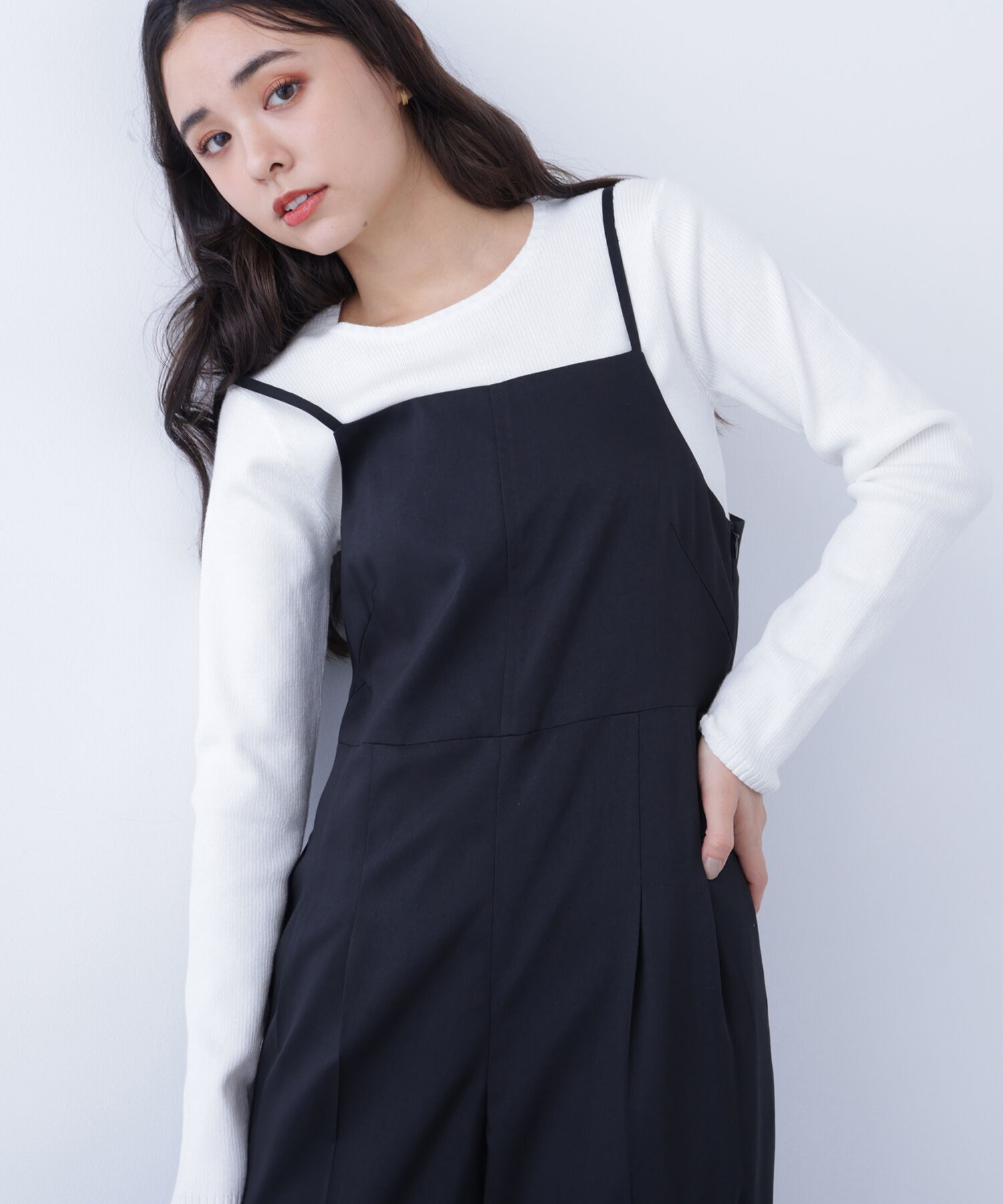  「〈N.〉クルーネックリブニット」|ニット・セーター|