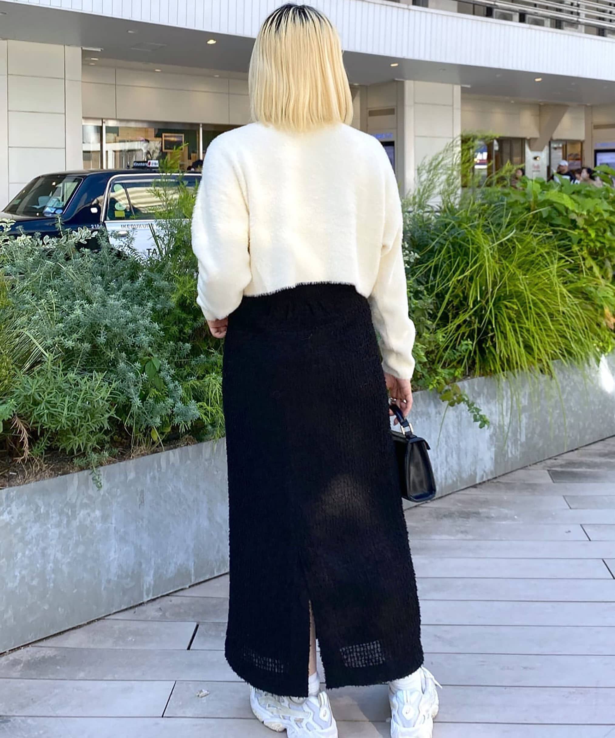  「フェザーシフォンナロースカート」|スカート|