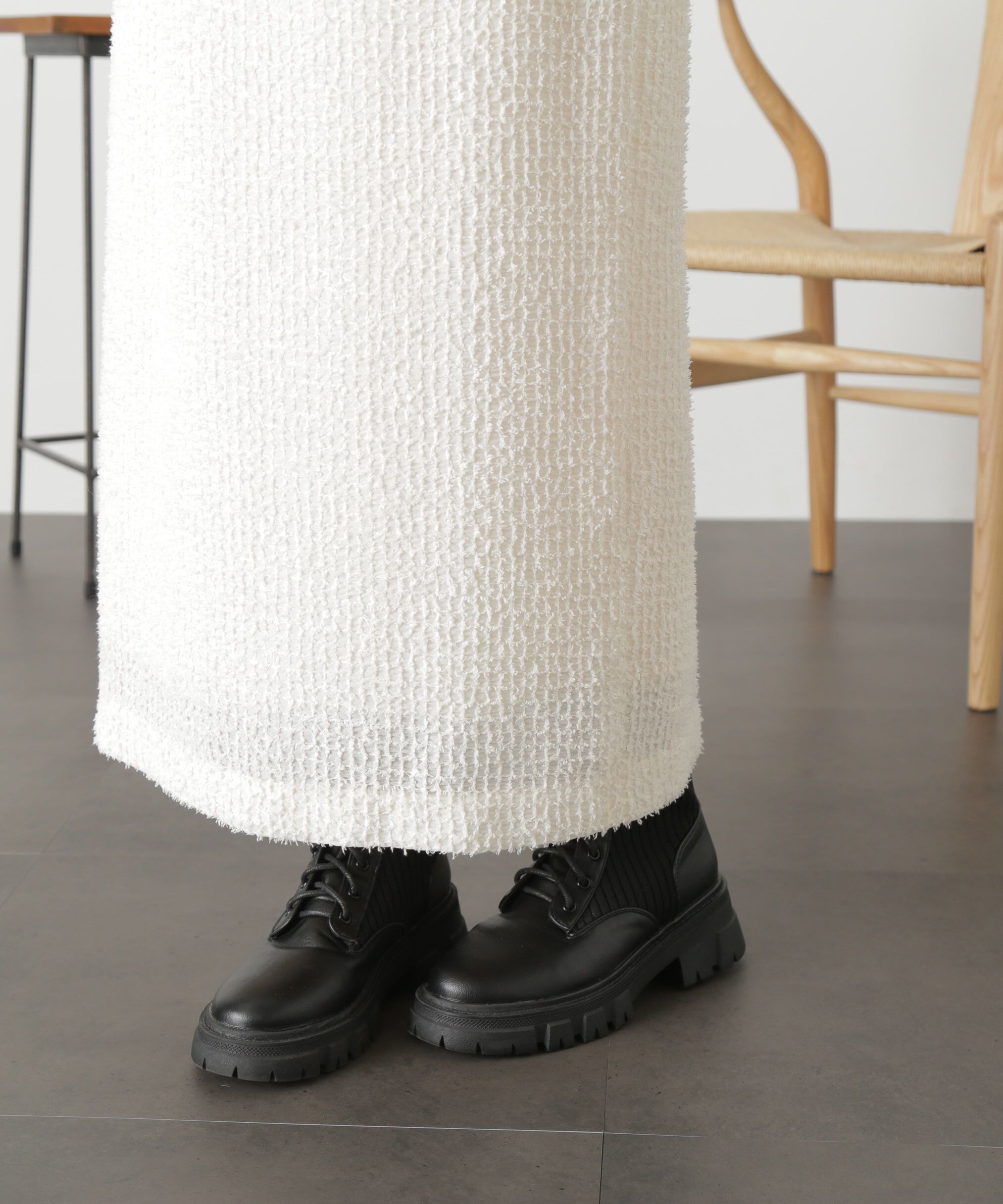  「フェザーシフォンナロースカート」|スカート|