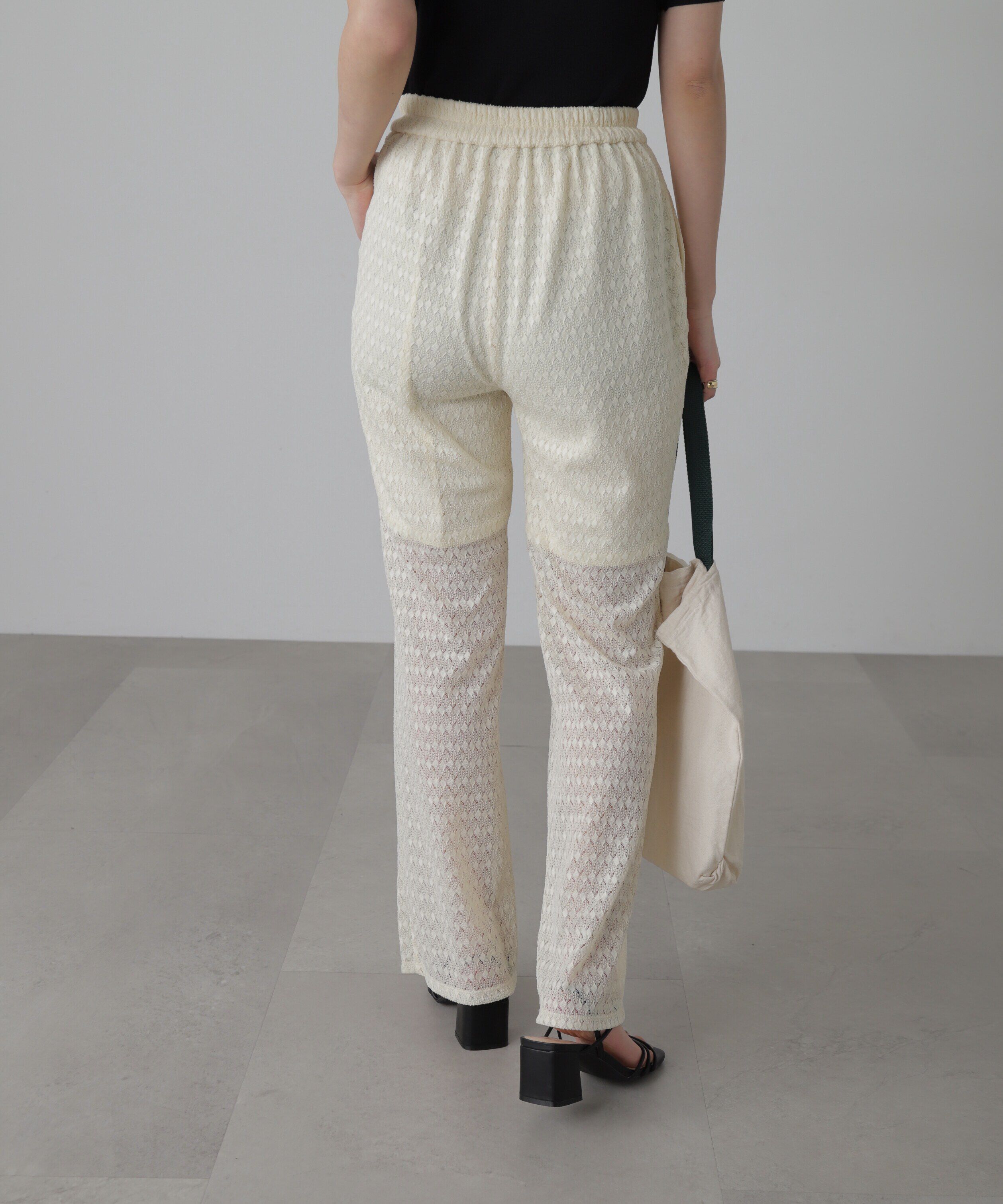  「レースフレアパンツ」|その他|