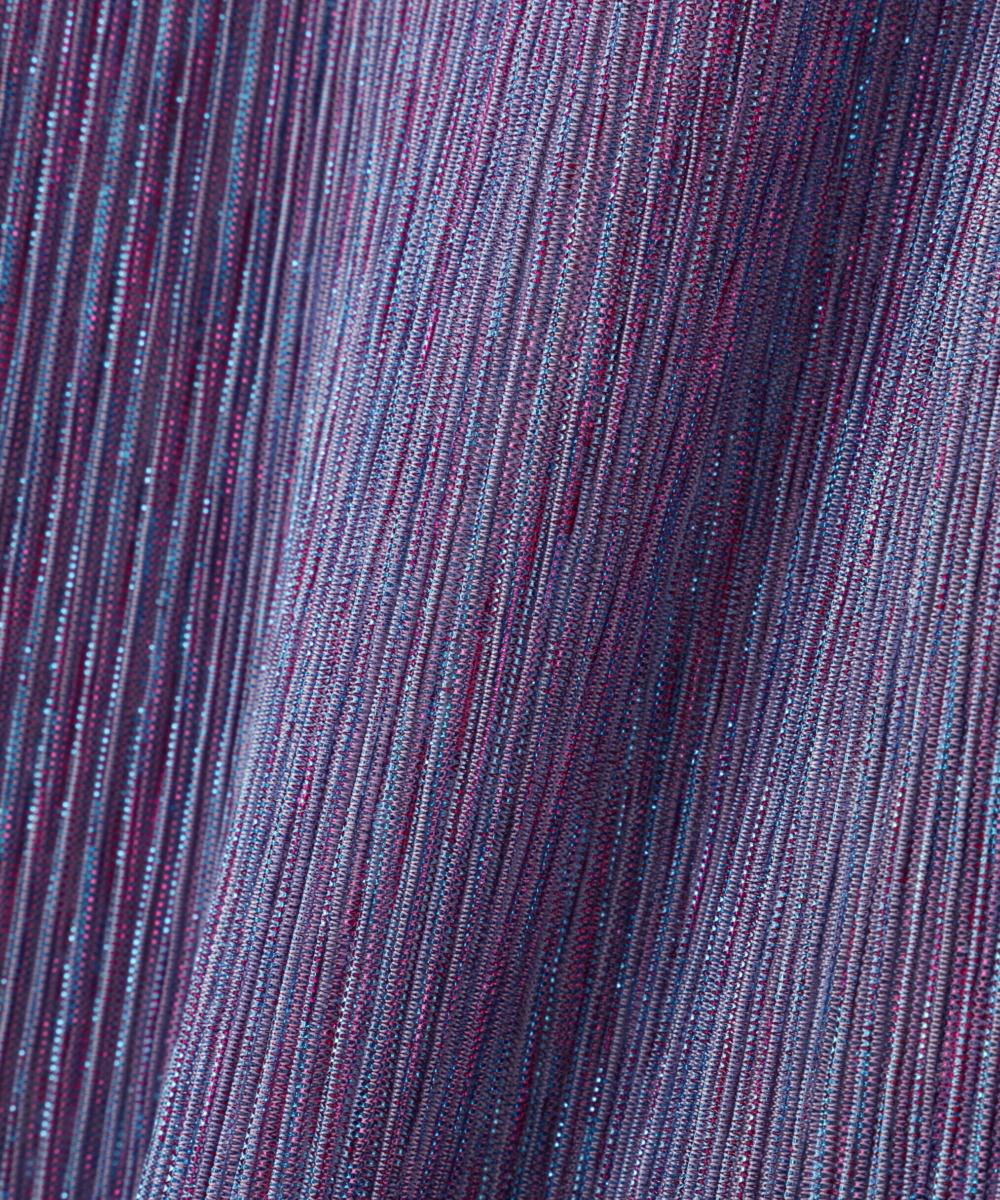  「［ブルーカラーWEB限定］ラメプリーツシアーキャミソールワンピース」|ワンピース|