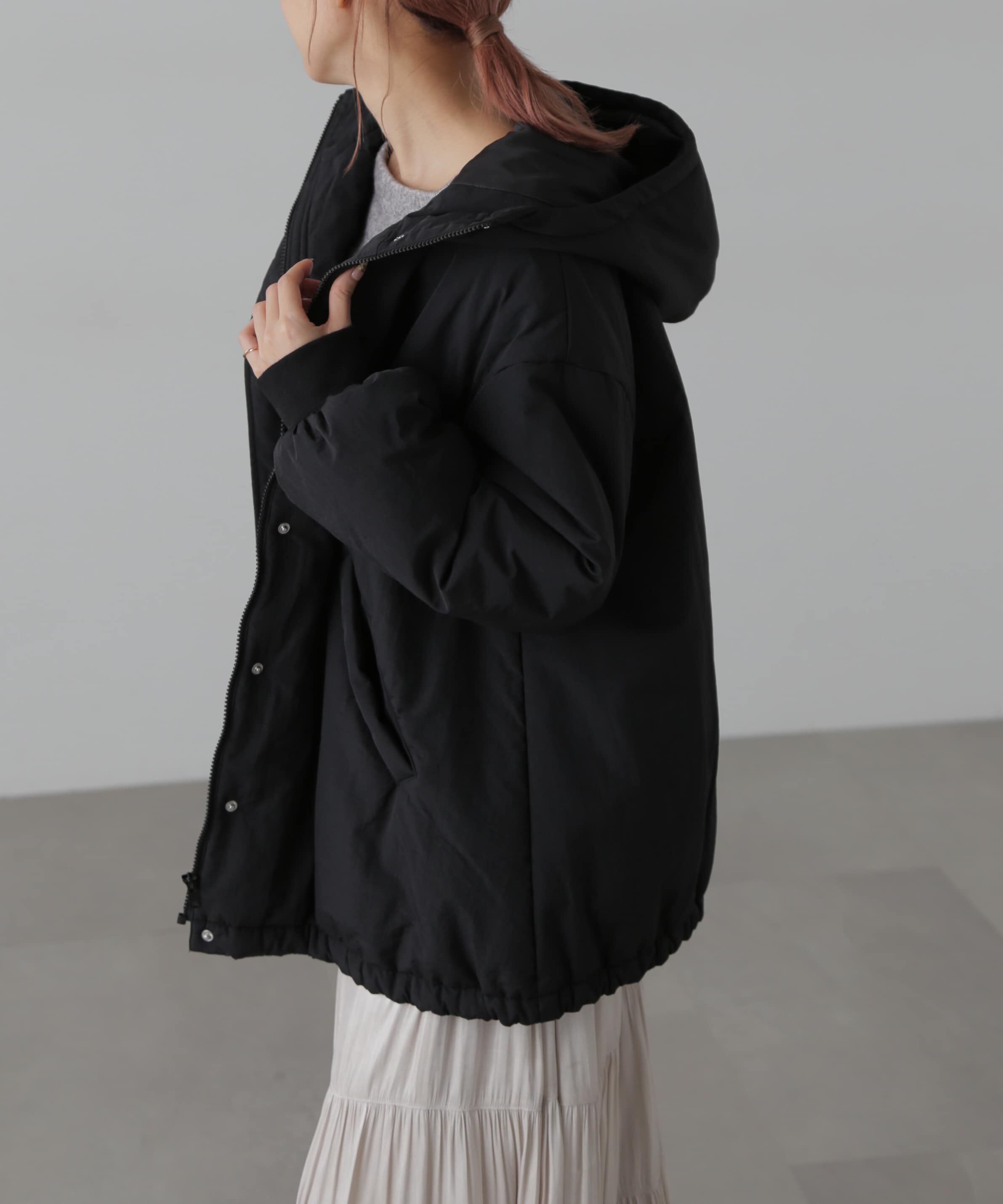  「ミドル丈中綿ブルゾン」|ブルゾン・スタジャン|