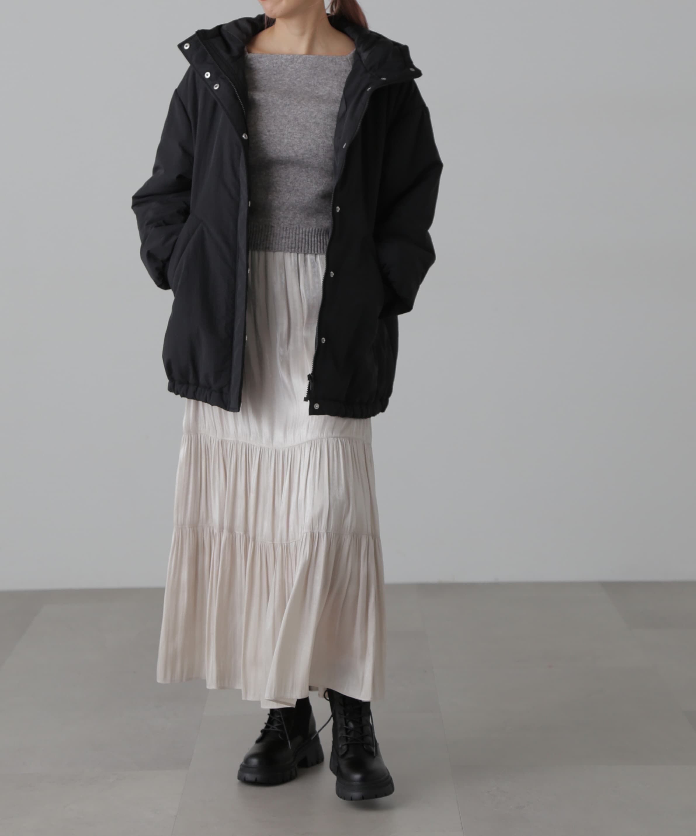  「ミドル丈中綿ブルゾン」|ブルゾン・スタジャン|